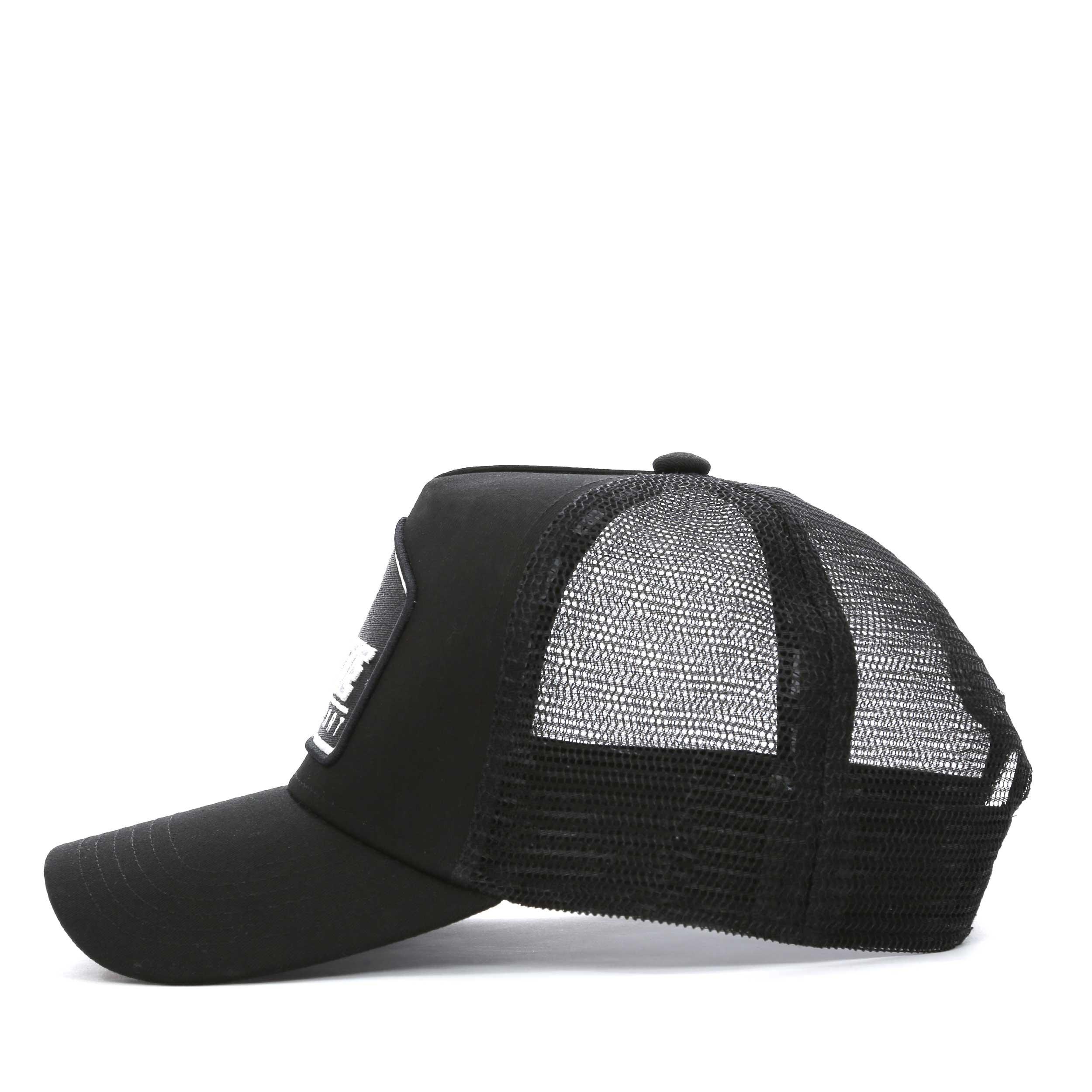 Zwart/Grijs - Societe Noir - Sport Plate Baseball Cap - 2