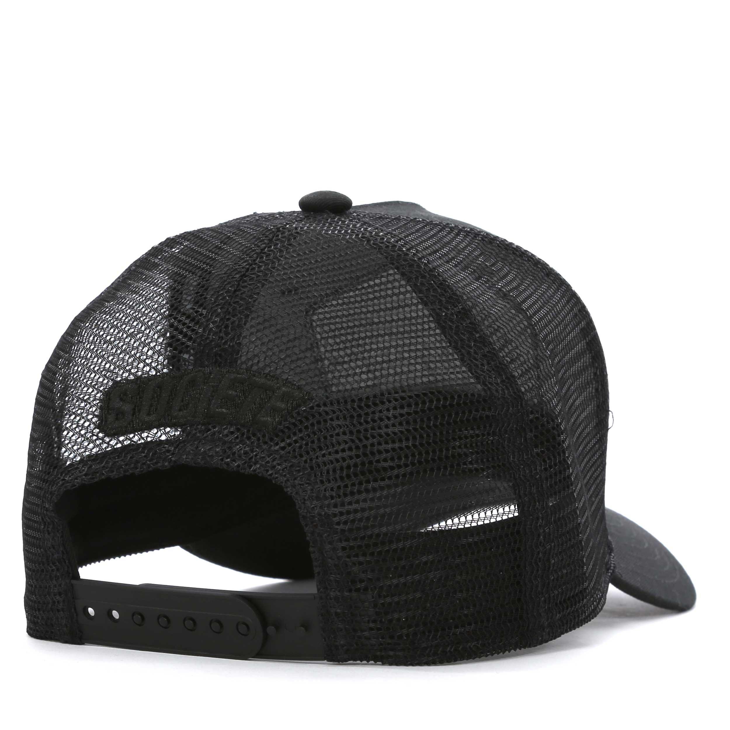 Zwart/Grijs - Societe Noir - Sport Plate Baseball Cap - 3
