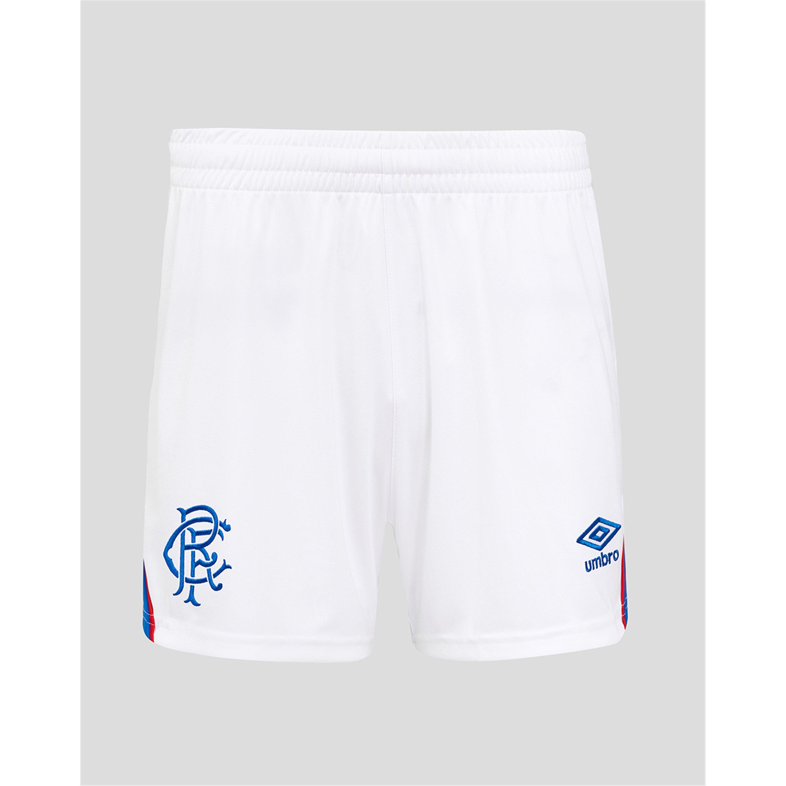Umbro Boys Rangers Away Shorts 2025 2026 Juniors - White - 9-10 (M)