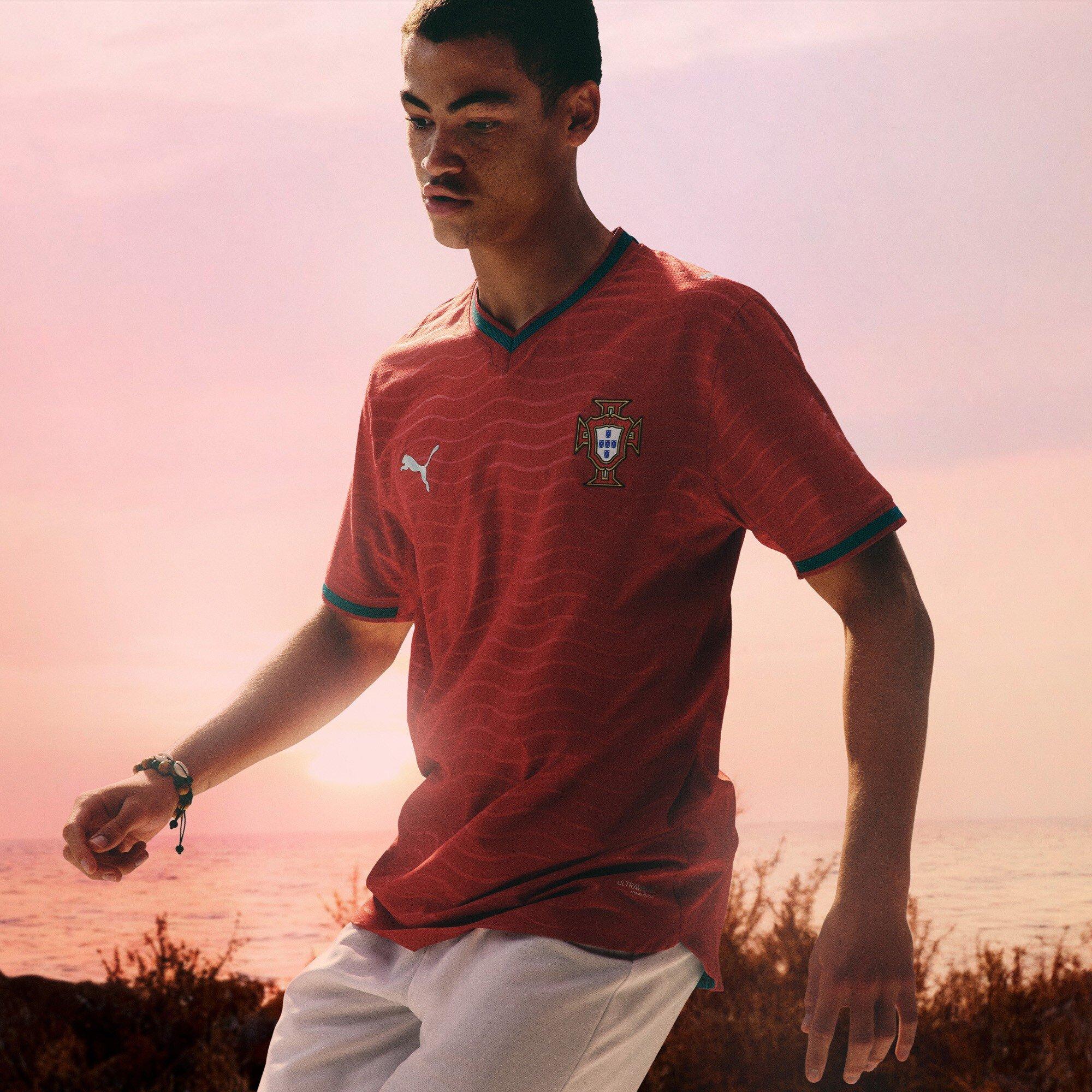 Club Red/Green - Puma - Portugal Home Shirt 2026 Adults - 3