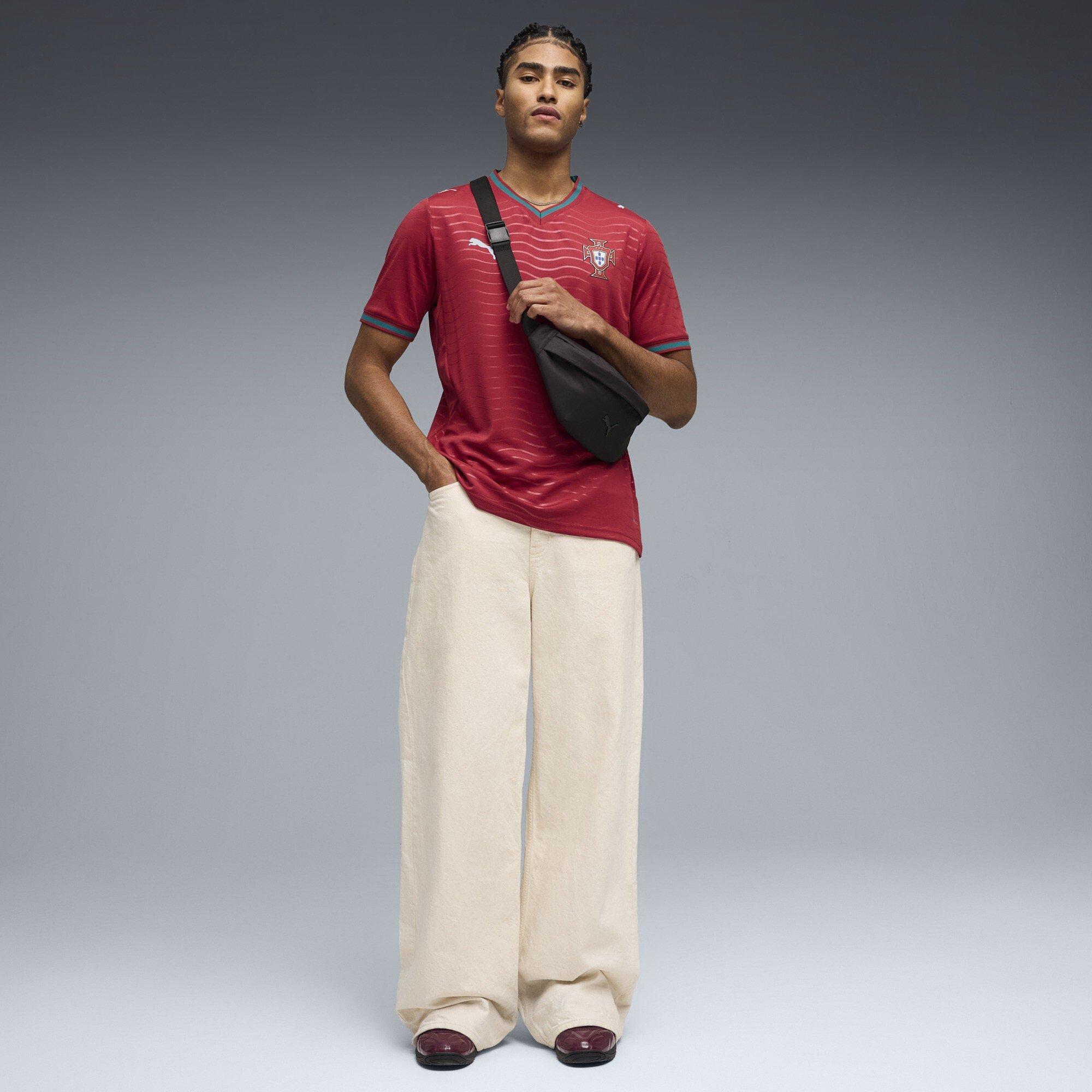 Club Red/Green - Puma - Portugal Home Shirt 2026 Adults - 7