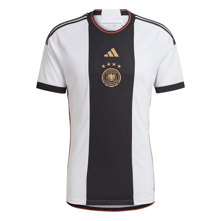 Blanc - adidas - Germany Home Shirt 2022 Mens - 1