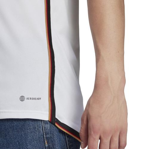 White - adidas - Germany Home Shirt 2022/2023 Mens - 7