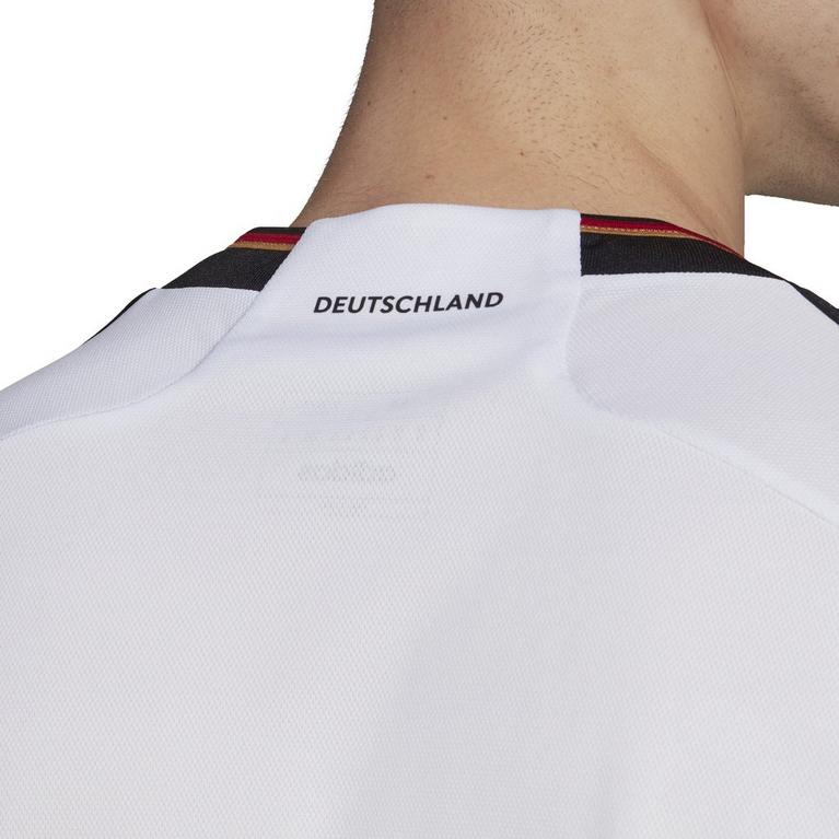 Blanc - adidas - Germany Home Shirt 2022 Mens - 8