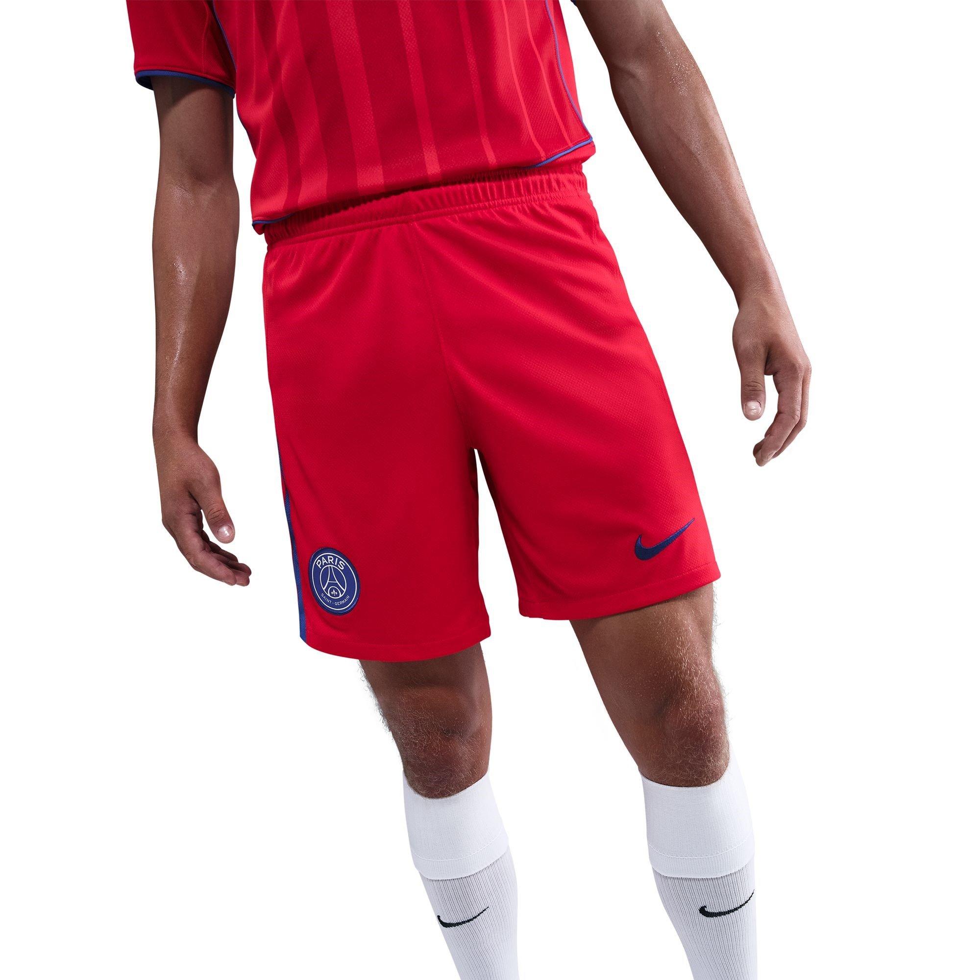 Nike Men's Psg Third Shorts 2025 2026 Adults - Red/Blue - XL