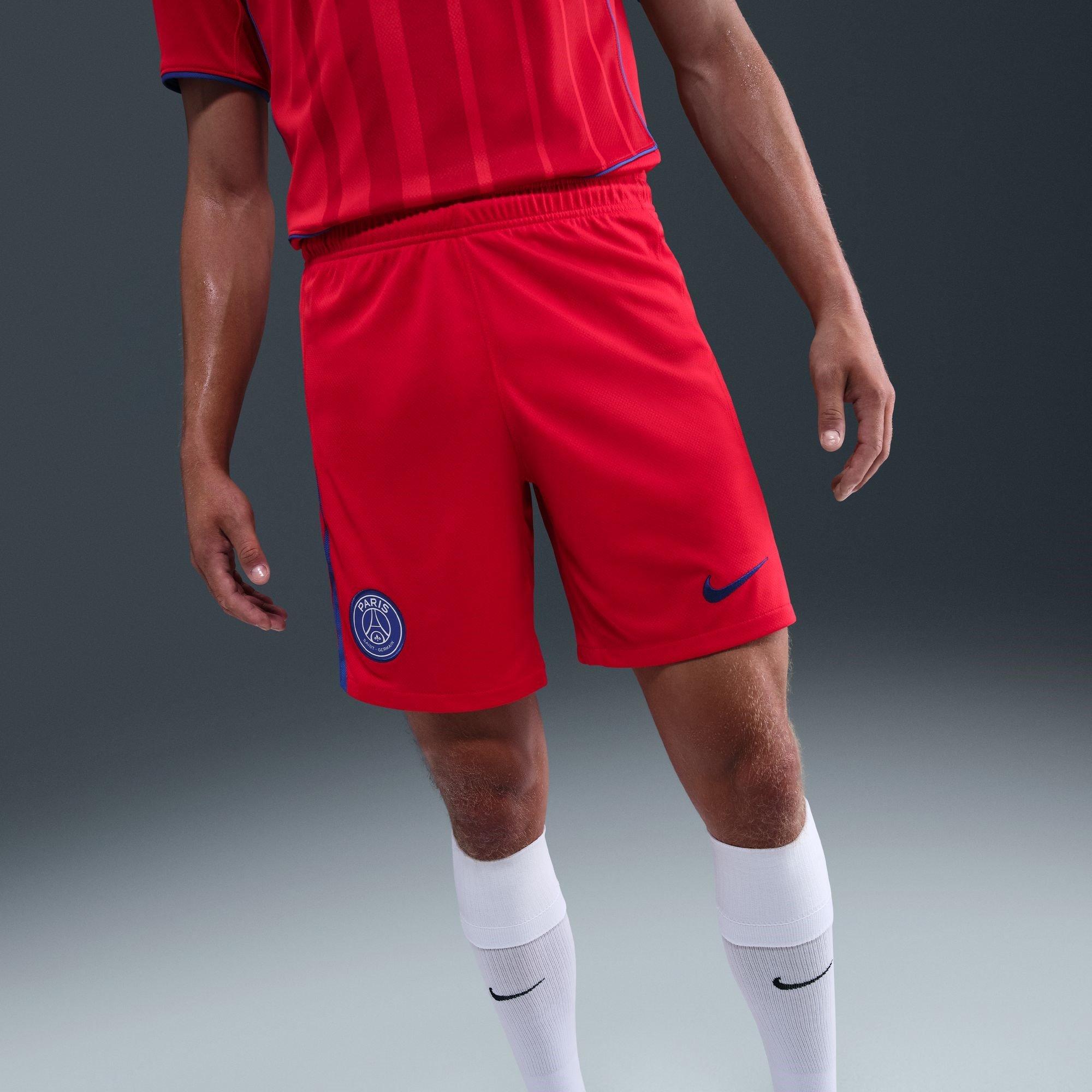 Red/Blue - Nike - PSG Third Shorts 2025 2026 Adults - 6