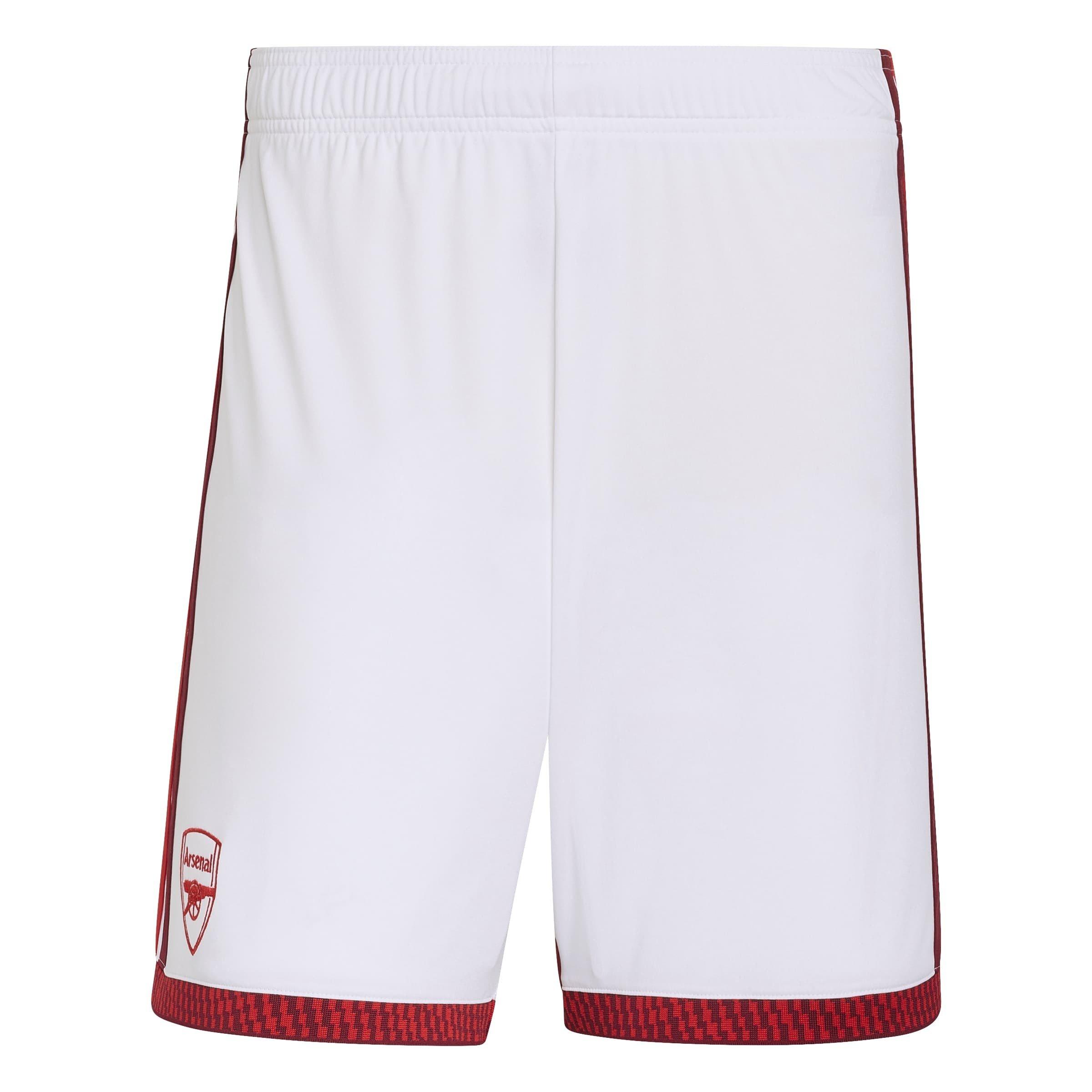 Adidas Men's Arsenal Home Short 2026/27 - White/Red - S