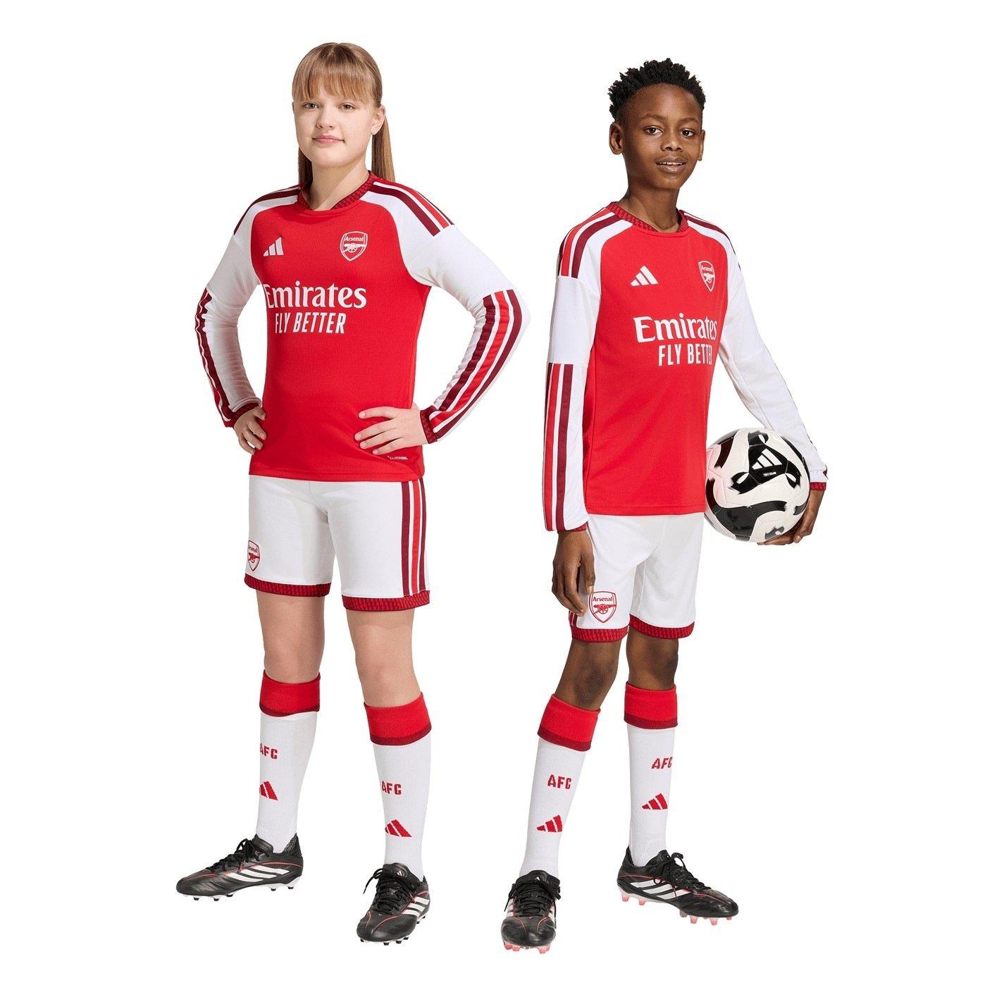 Hvid/Rød - adidas - Arsenal Home Short 2026/27 Juniors - 1