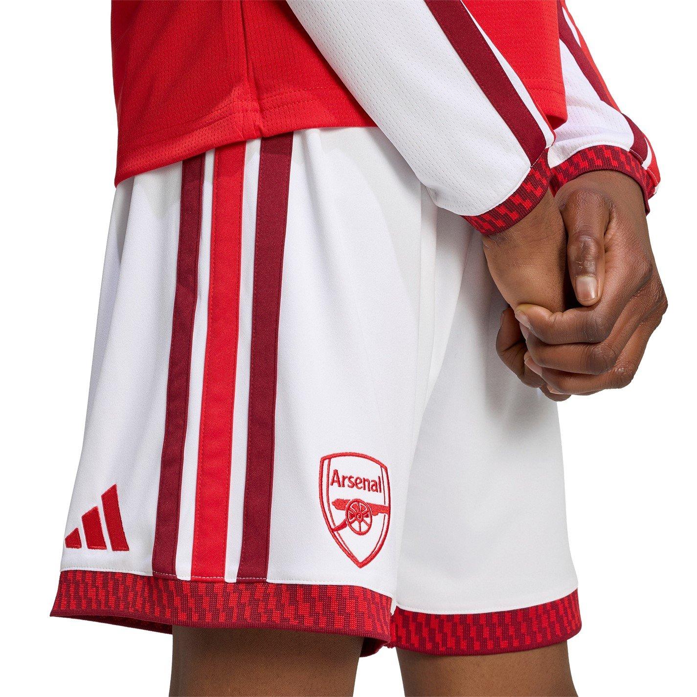 Hvid/Rød - adidas - Arsenal Home Short 2026/27 Juniors - 6