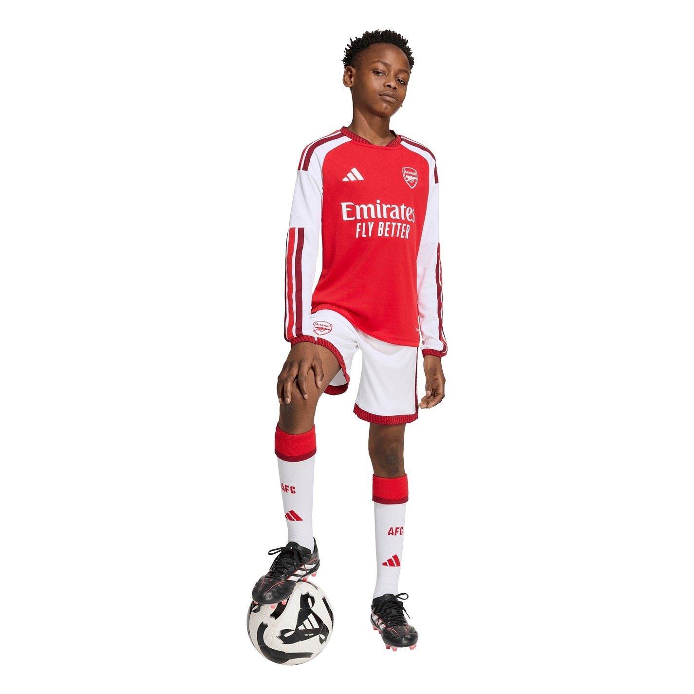 Hvid/Rød - adidas - Arsenal Home Short 2026/27 Juniors - 7