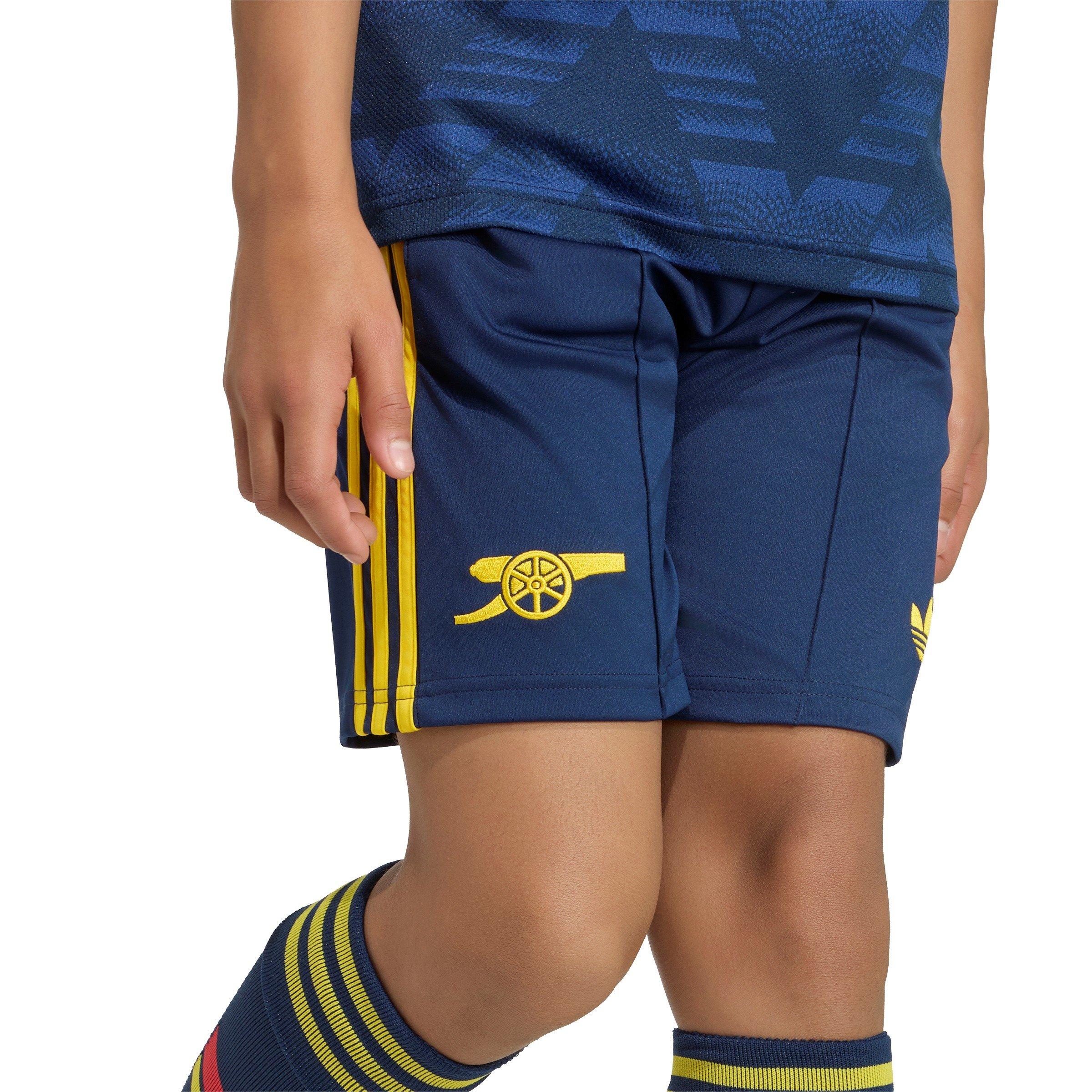 Marine/Jaune - adidas - Arsenal Away Short 2026/27 Juniors - 4