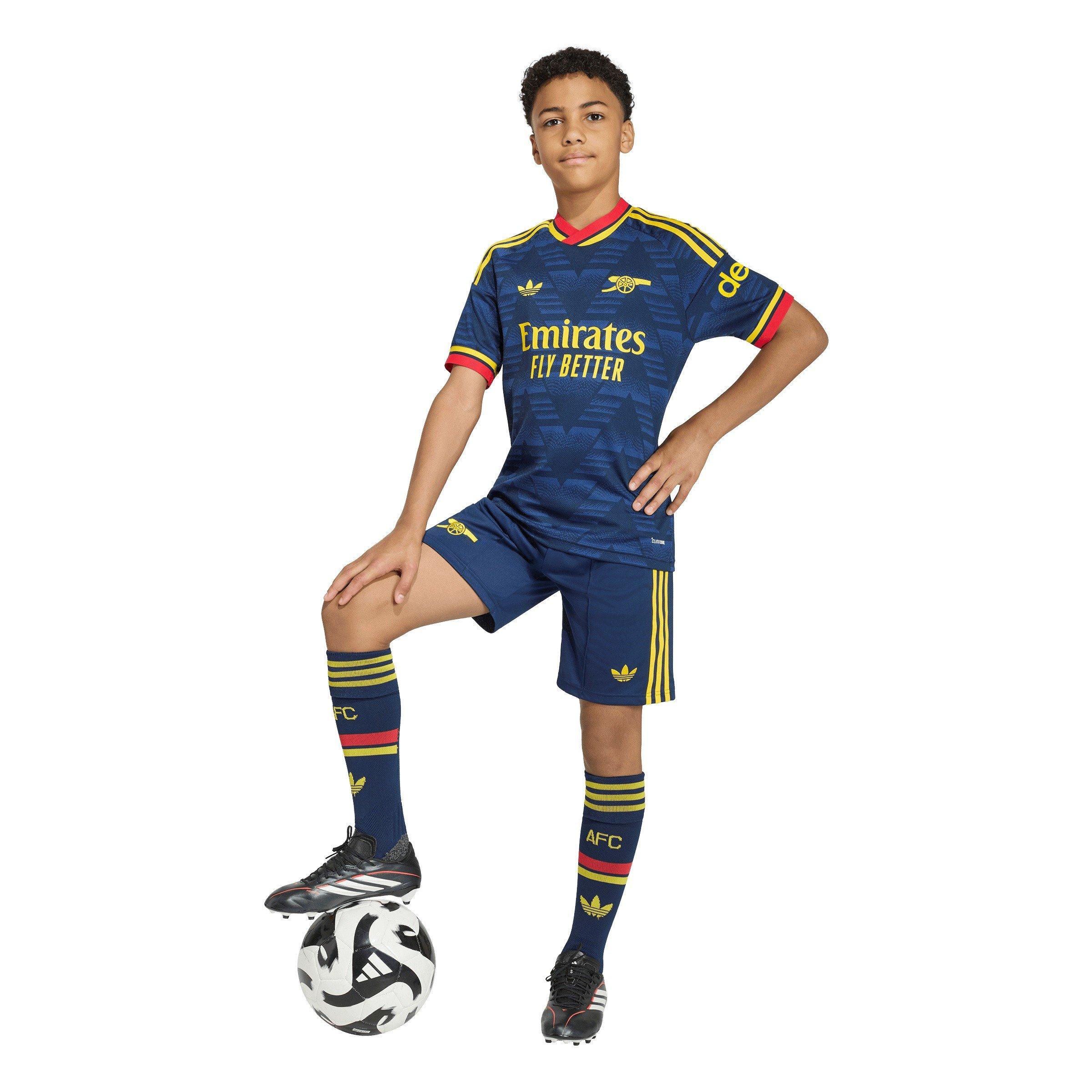 Marine/Jaune - adidas - Arsenal Away Short 2026/27 Juniors - 6
