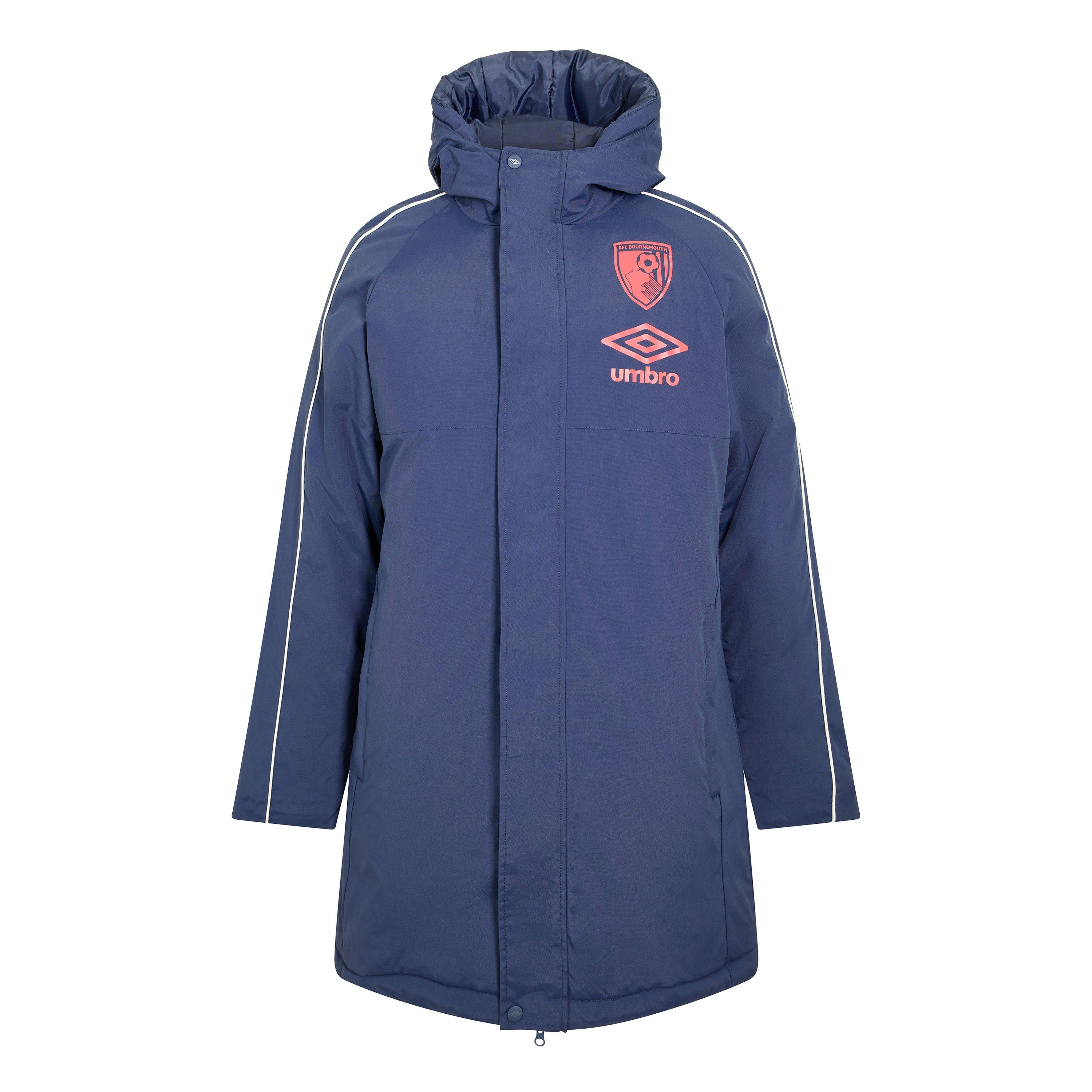 Abrigo de guisante - Umbro - Men's Bournemouth Travel 2025 2026 Long Sleeve Licensed Rain Anorak - 1