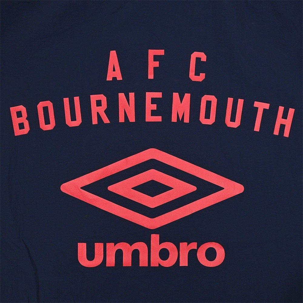 Peacoat - Umbro - Bournemouth Travel 2025 2026 Long Sleeve Licensed Rain Anorak - 4