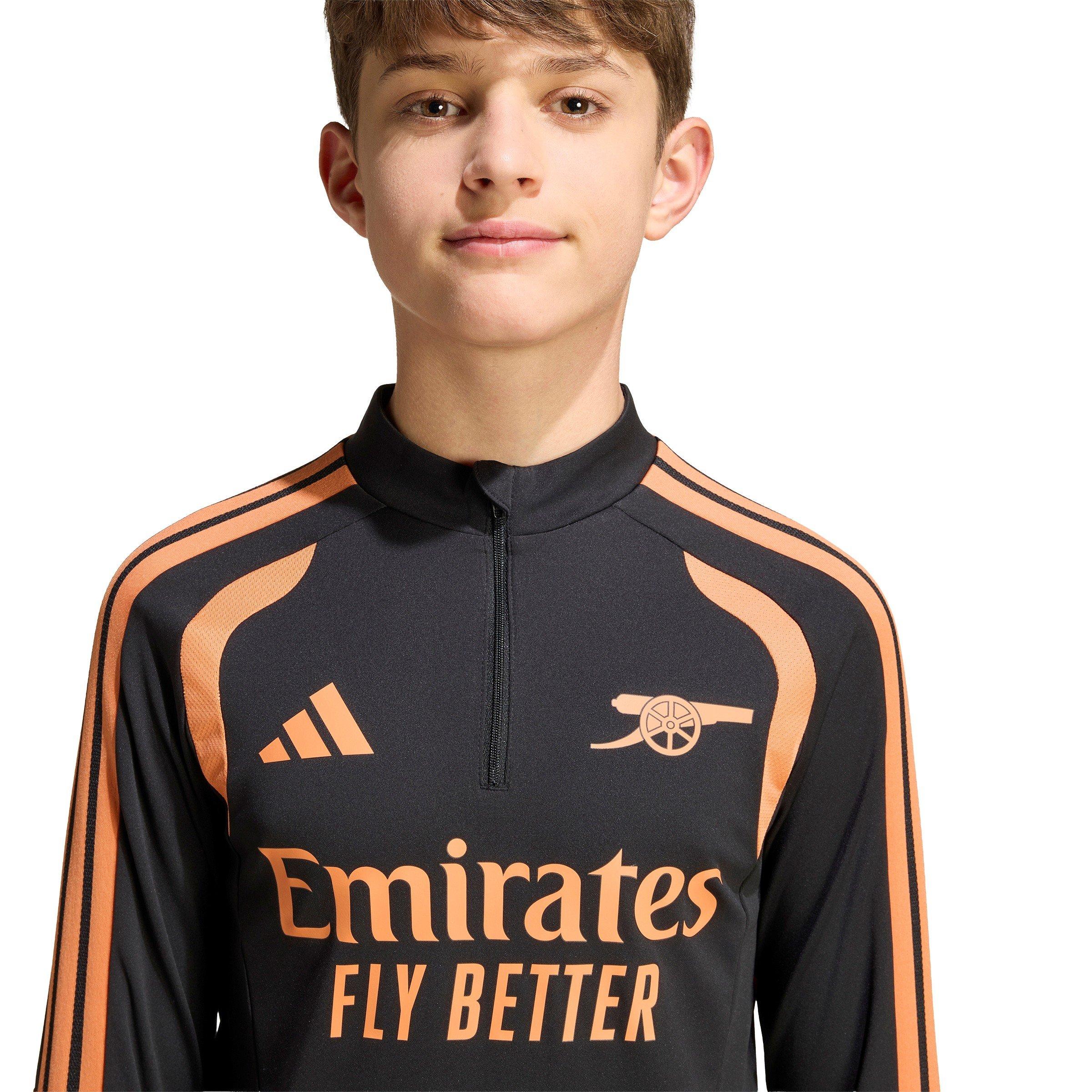 Black/Orange - adidas - Arsenal Training Drill Top 2026/27 Juniors - 6