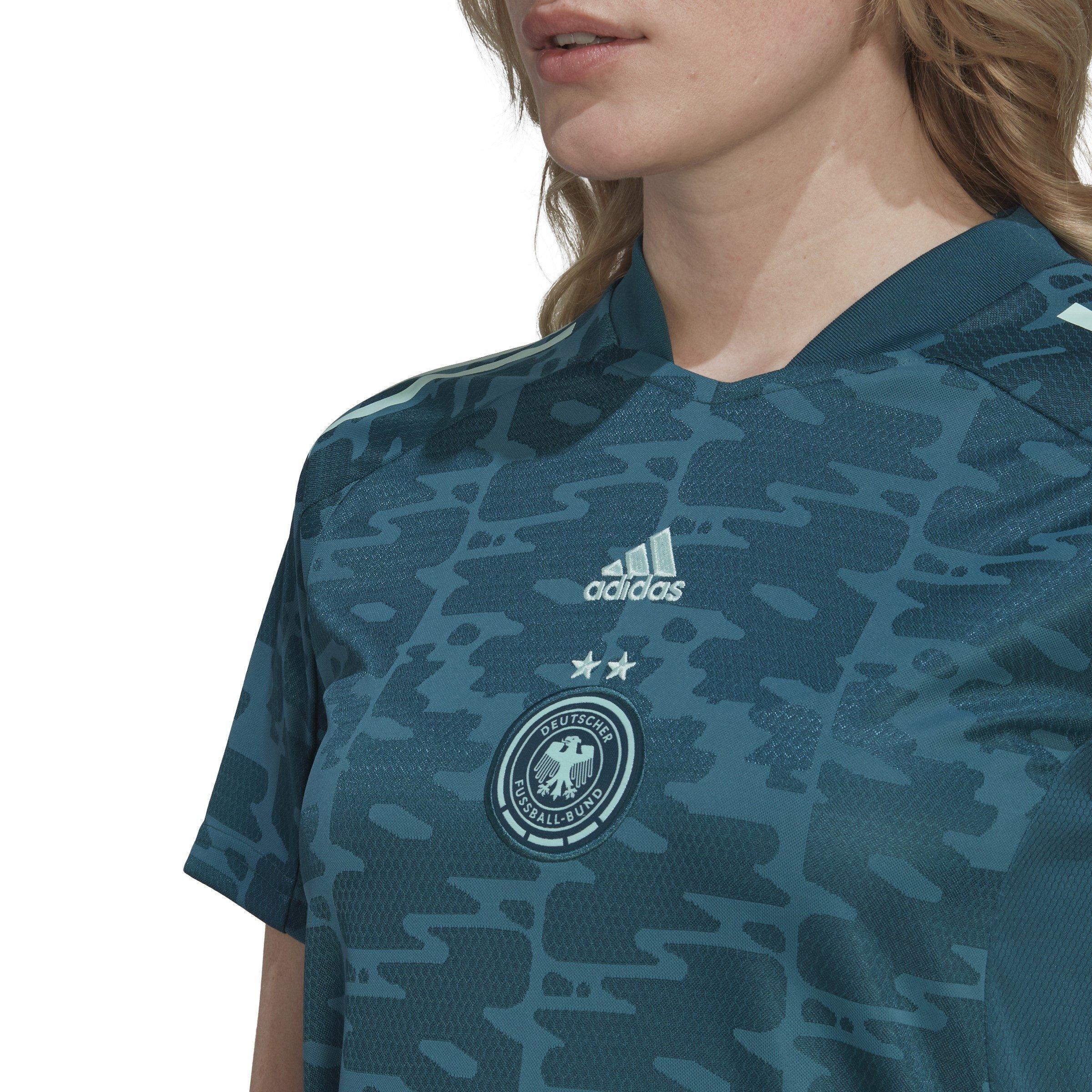 Grün - adidas - Germany Away Kit 2022 Womens - 7