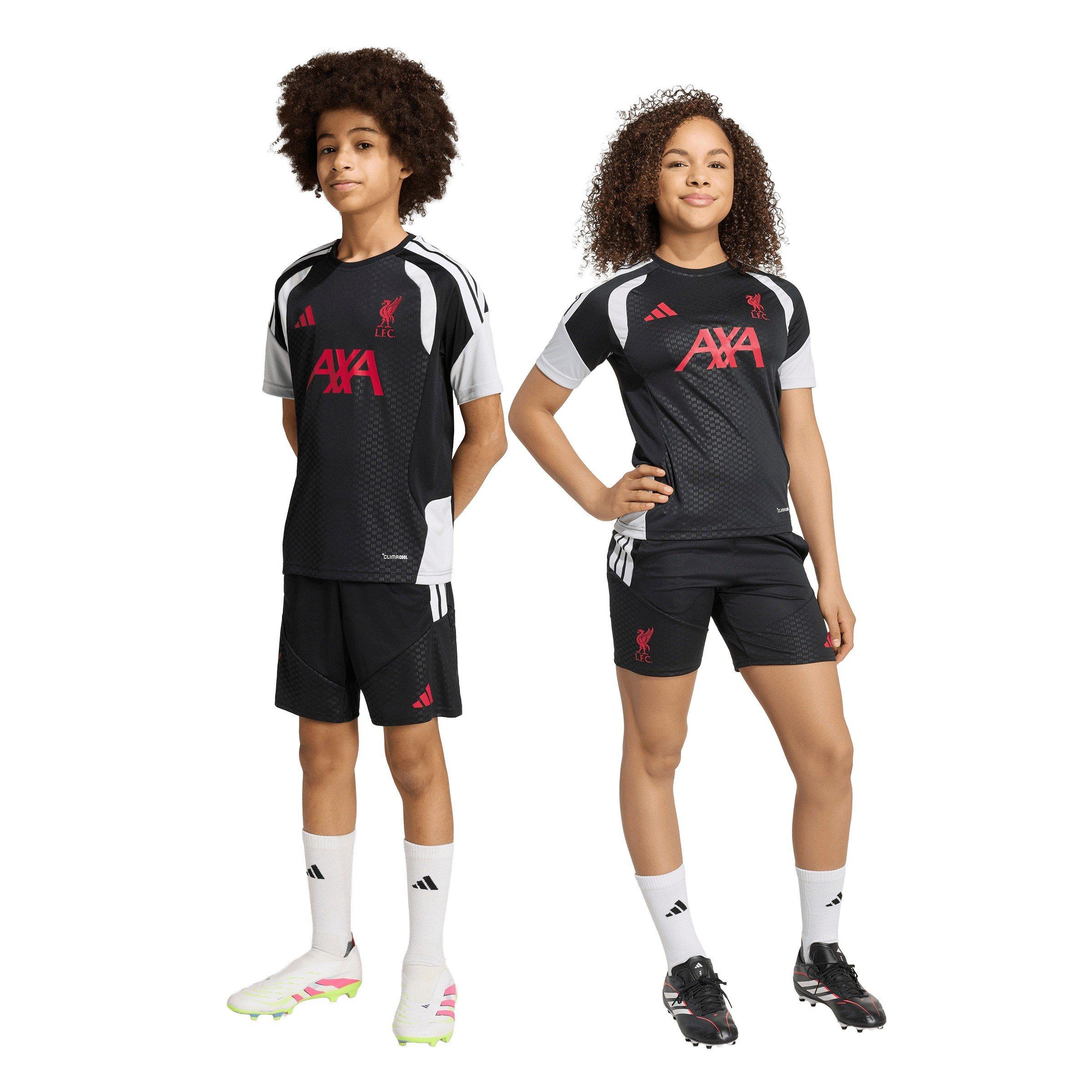 Schwarz/Weiß - adidas - Liverpool Training Short 2026/27 Juniors - 4