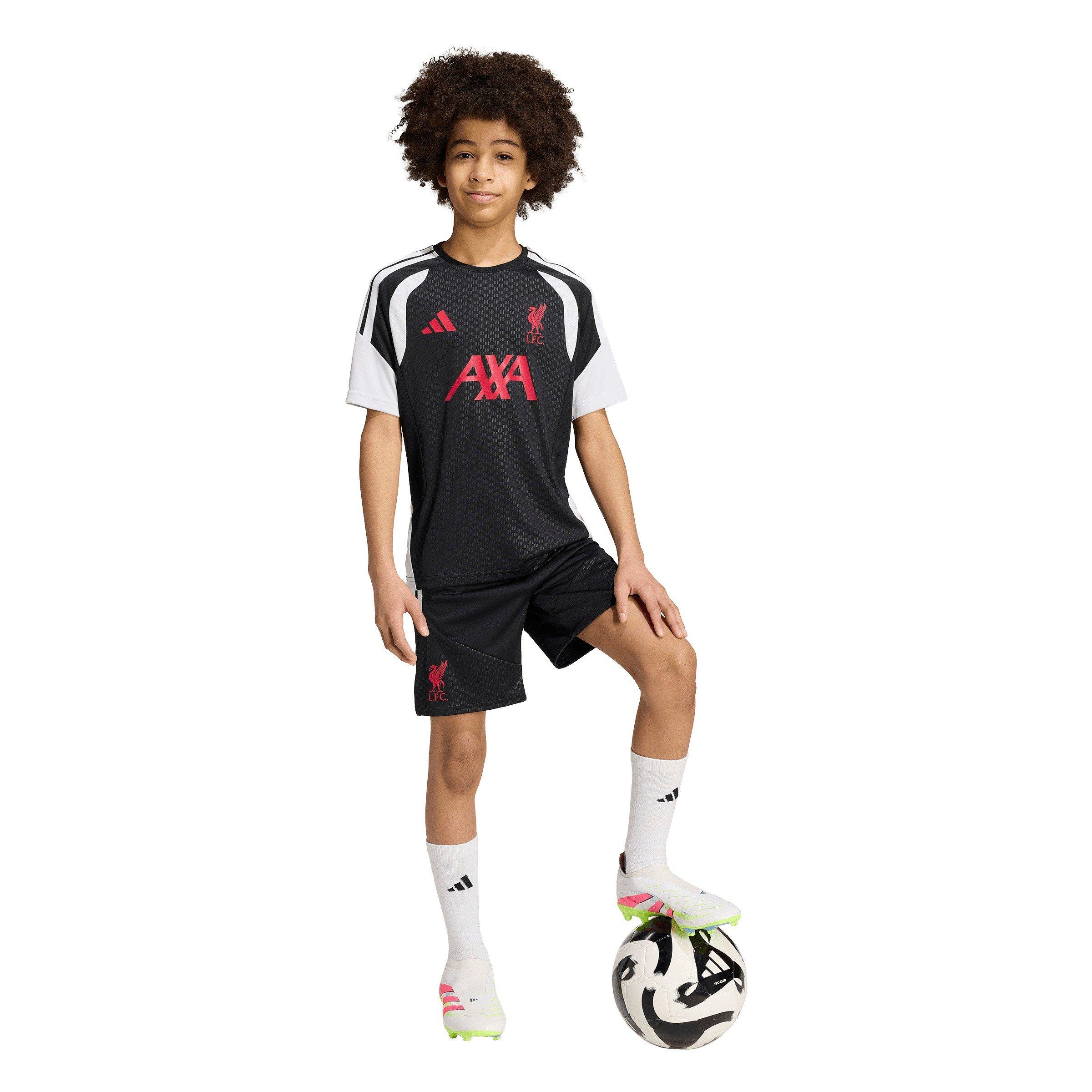 Schwarz/Weiß - adidas - Liverpool Training Short 2026/27 Juniors - 7
