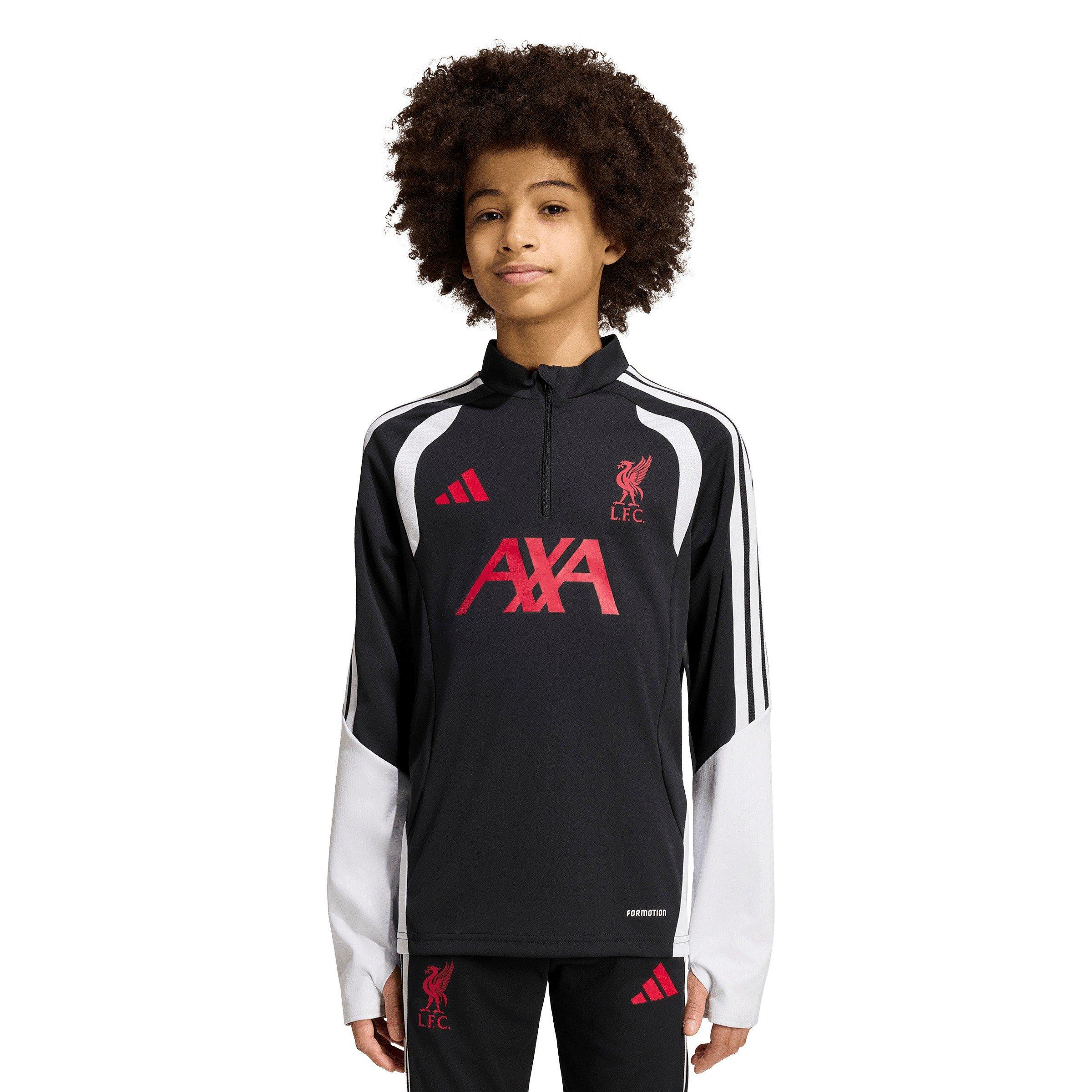 Black/White - adidas - Liverpool Pre Match Drill Top 2026/27 Juniors - 4