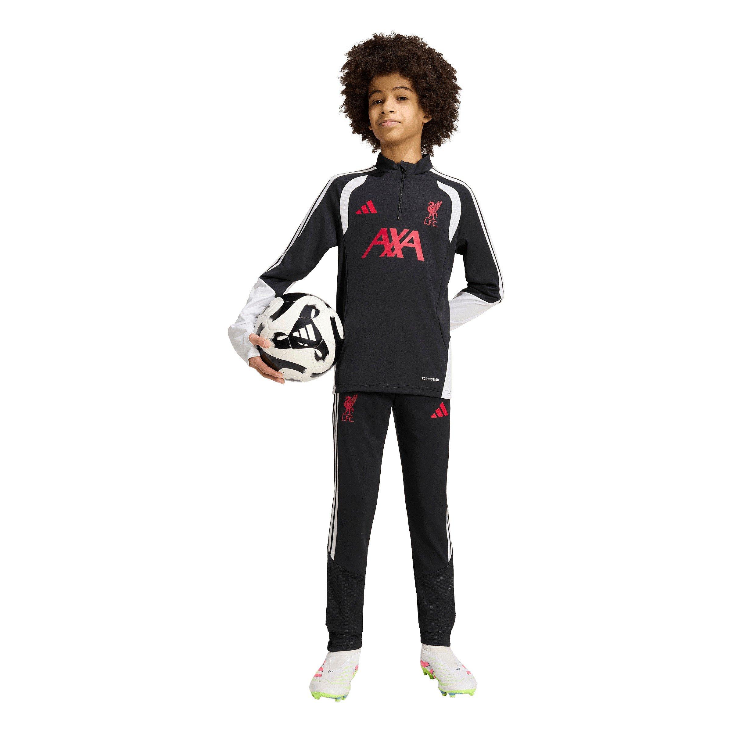 Black/White - adidas - Liverpool Pre Match Drill Top 2026/27 Juniors - 7