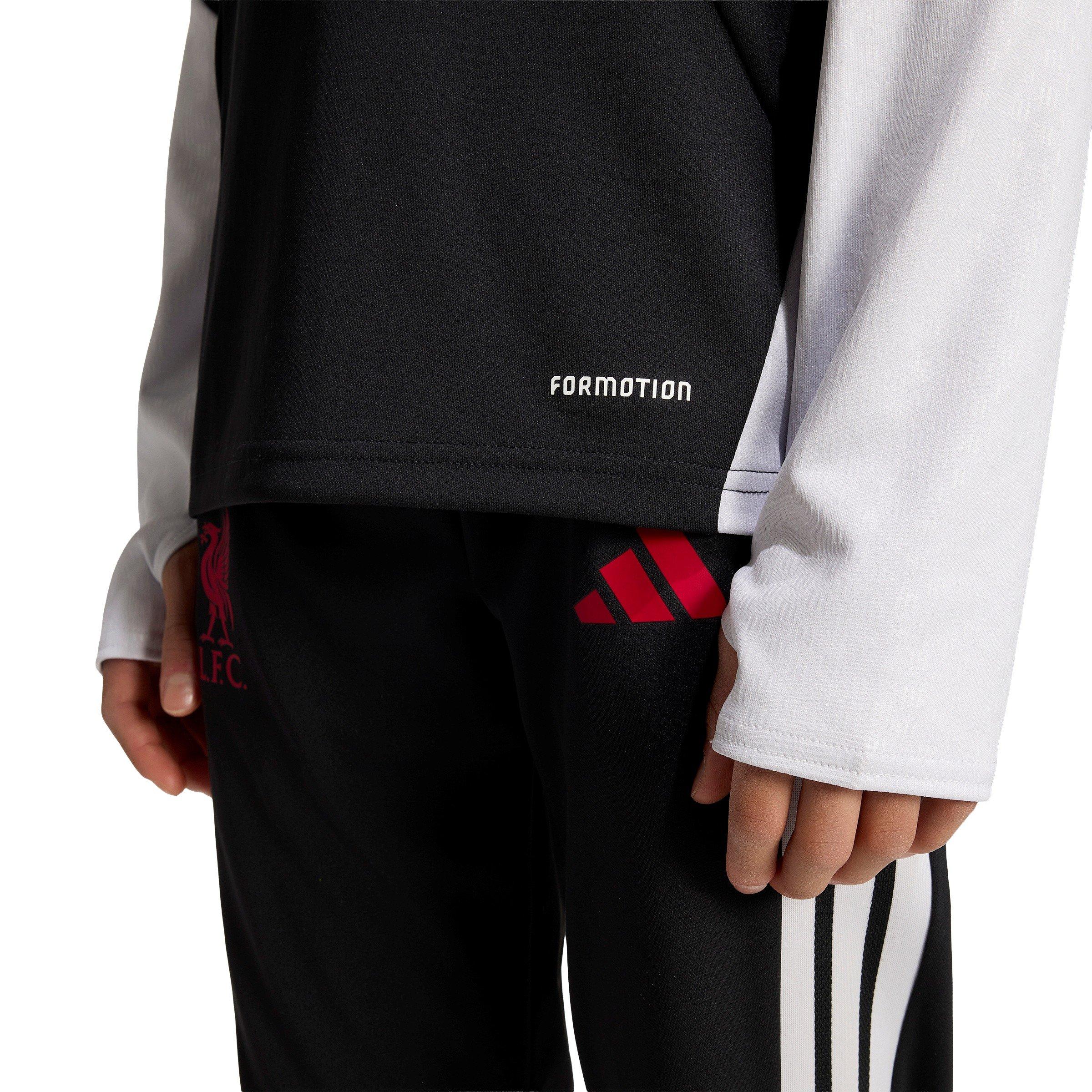 Black/White - adidas - Liverpool Pre Match Drill Top 2026/27 Juniors - 8