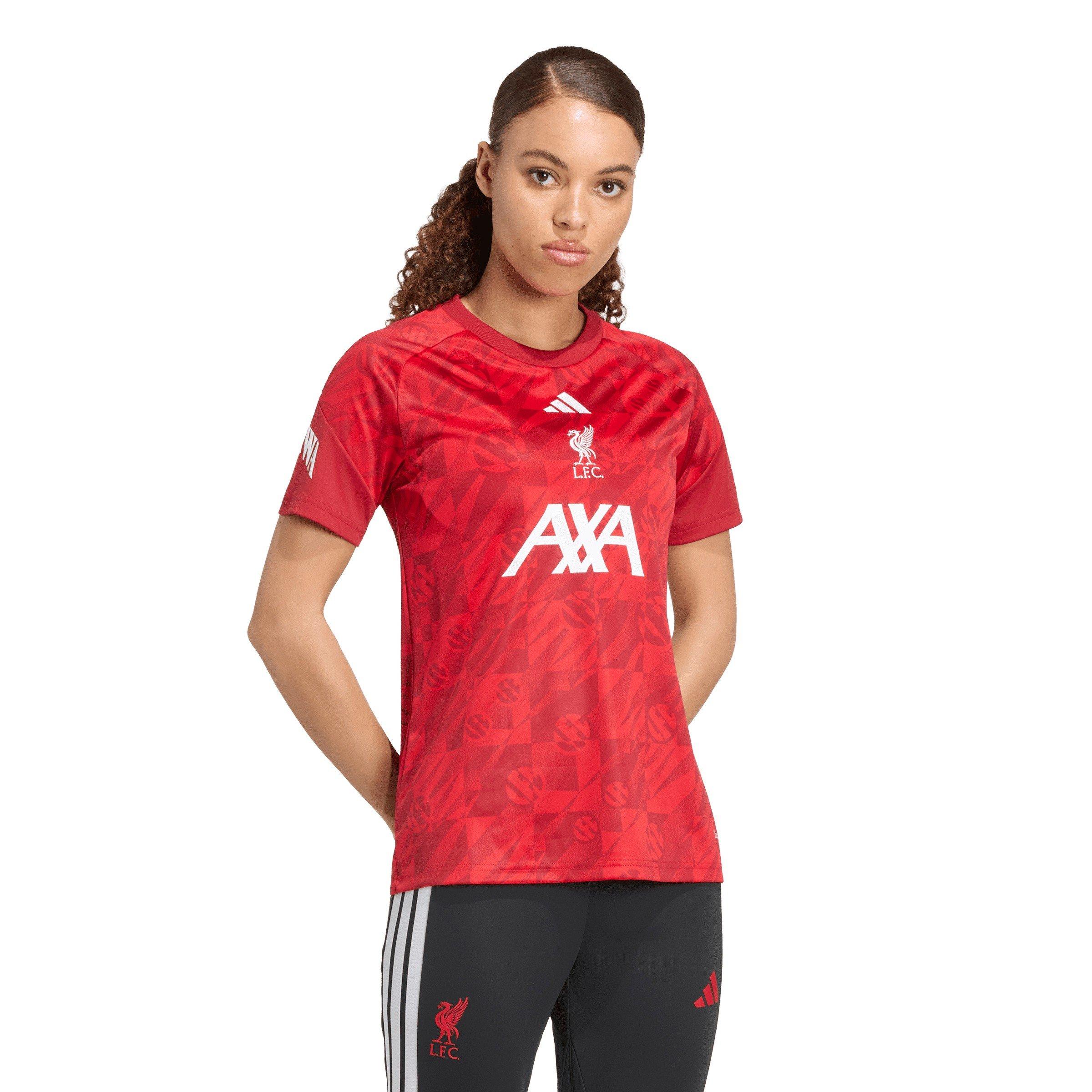 Red/White - adidas - Liverpool Pre Match Shirt 2026/27 Womens - 3