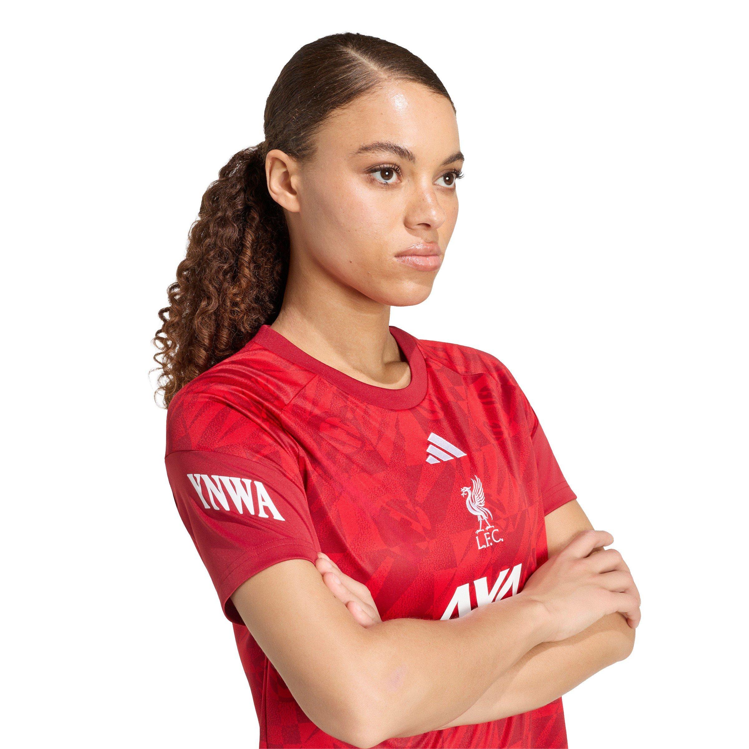Red/White - adidas - Liverpool Pre Match Shirt 2026/27 Womens - 5