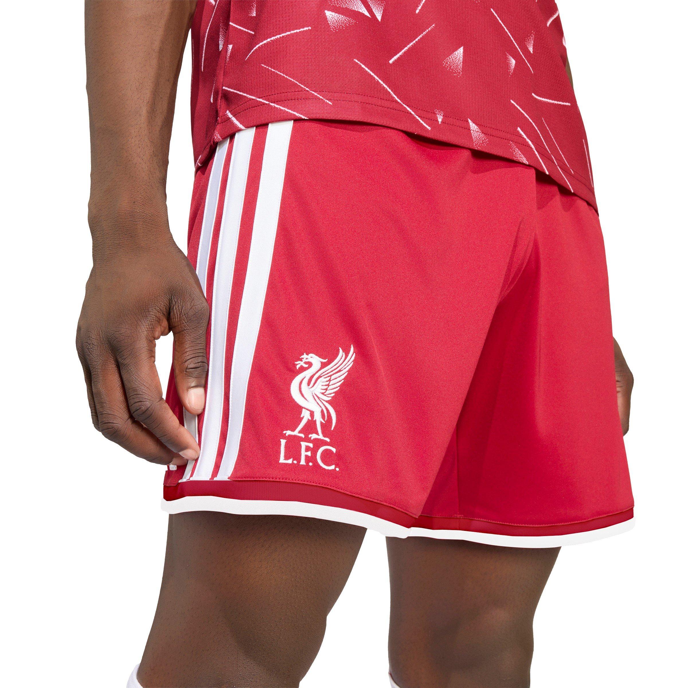 Rot/Weiß - adidas - Liverpool Home Short 2026/27 Mens - 4