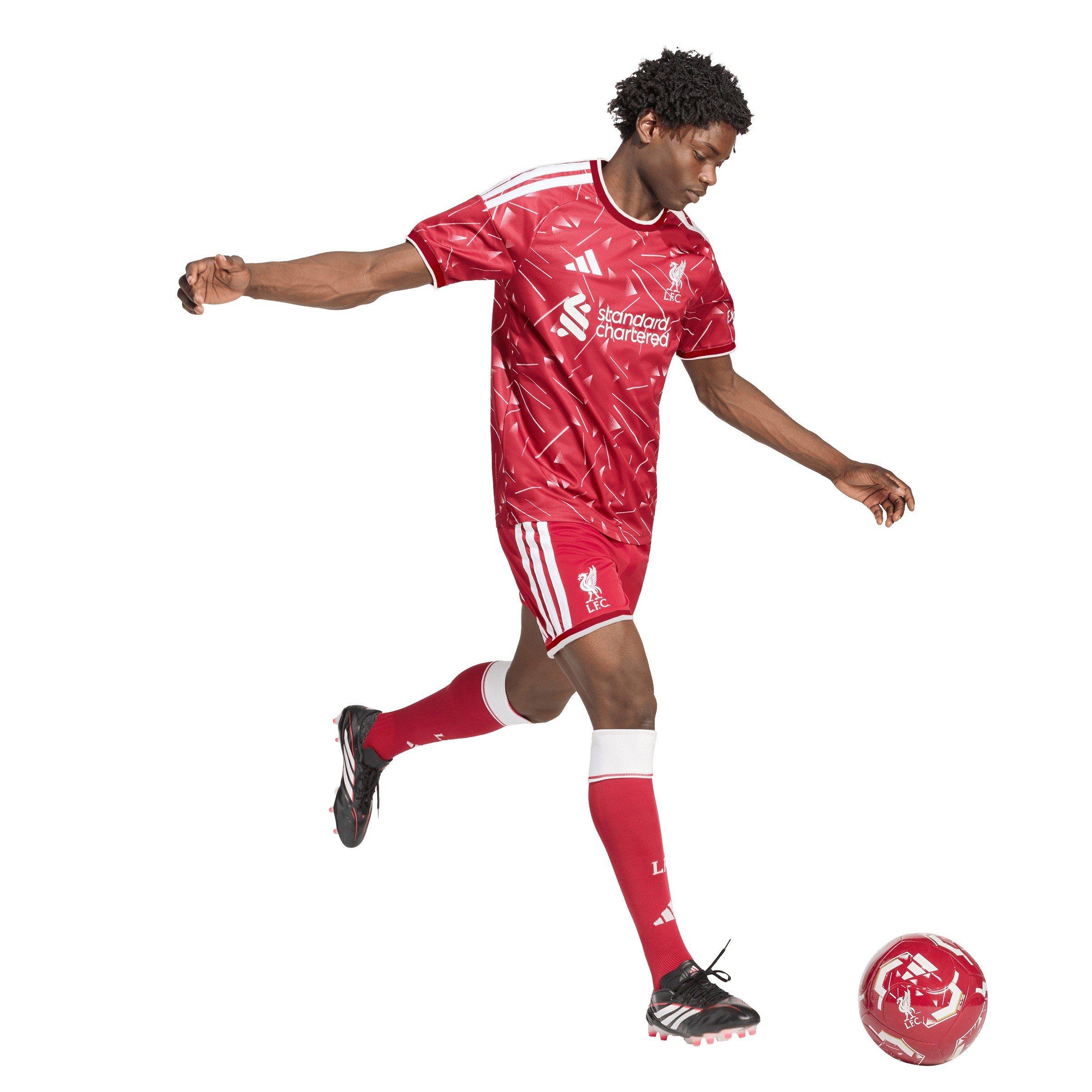 Rot/Weiß - adidas - Liverpool Home Short 2026/27 Mens - 6