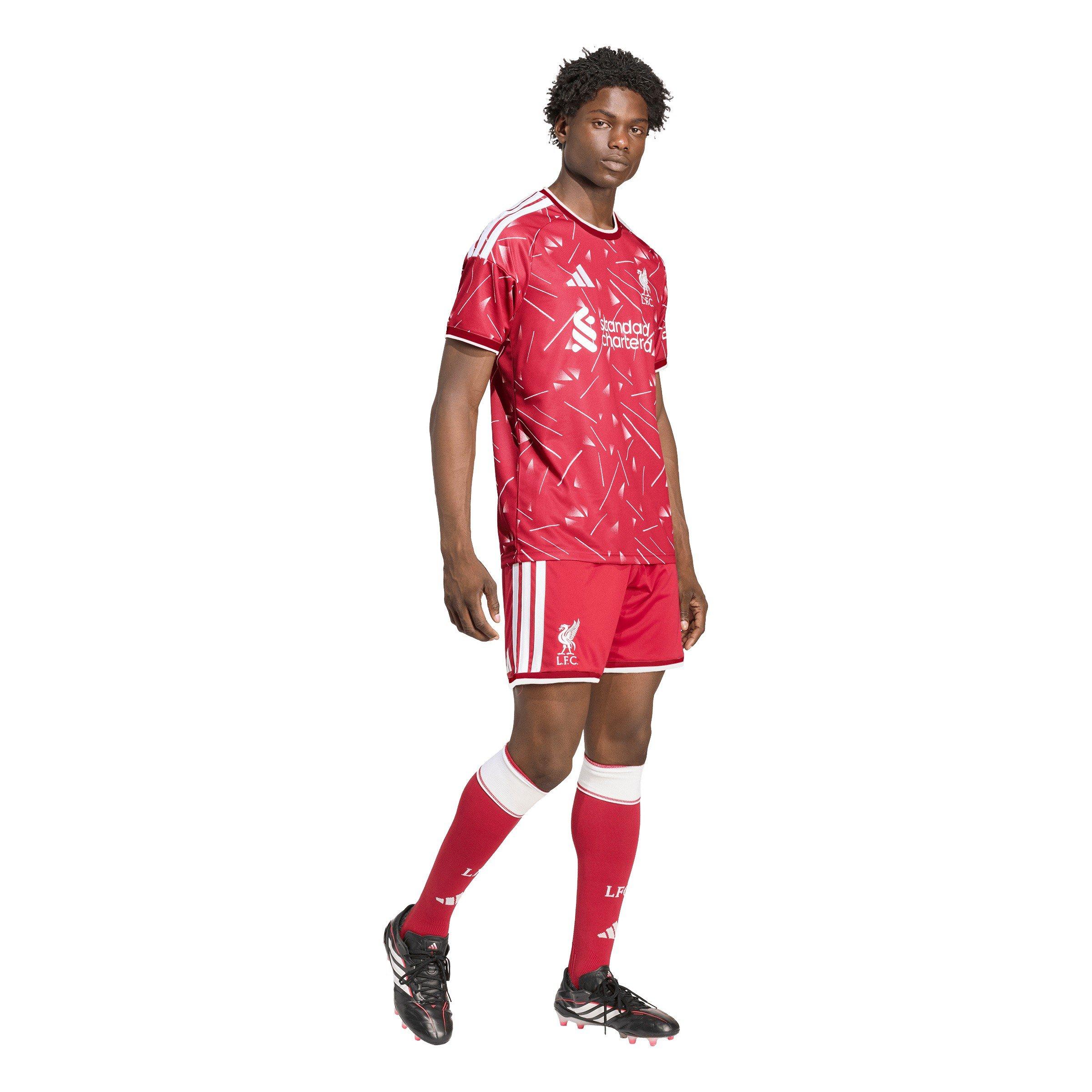 Rot/Weiß - adidas - Liverpool Home Short 2026/27 Mens - 7
