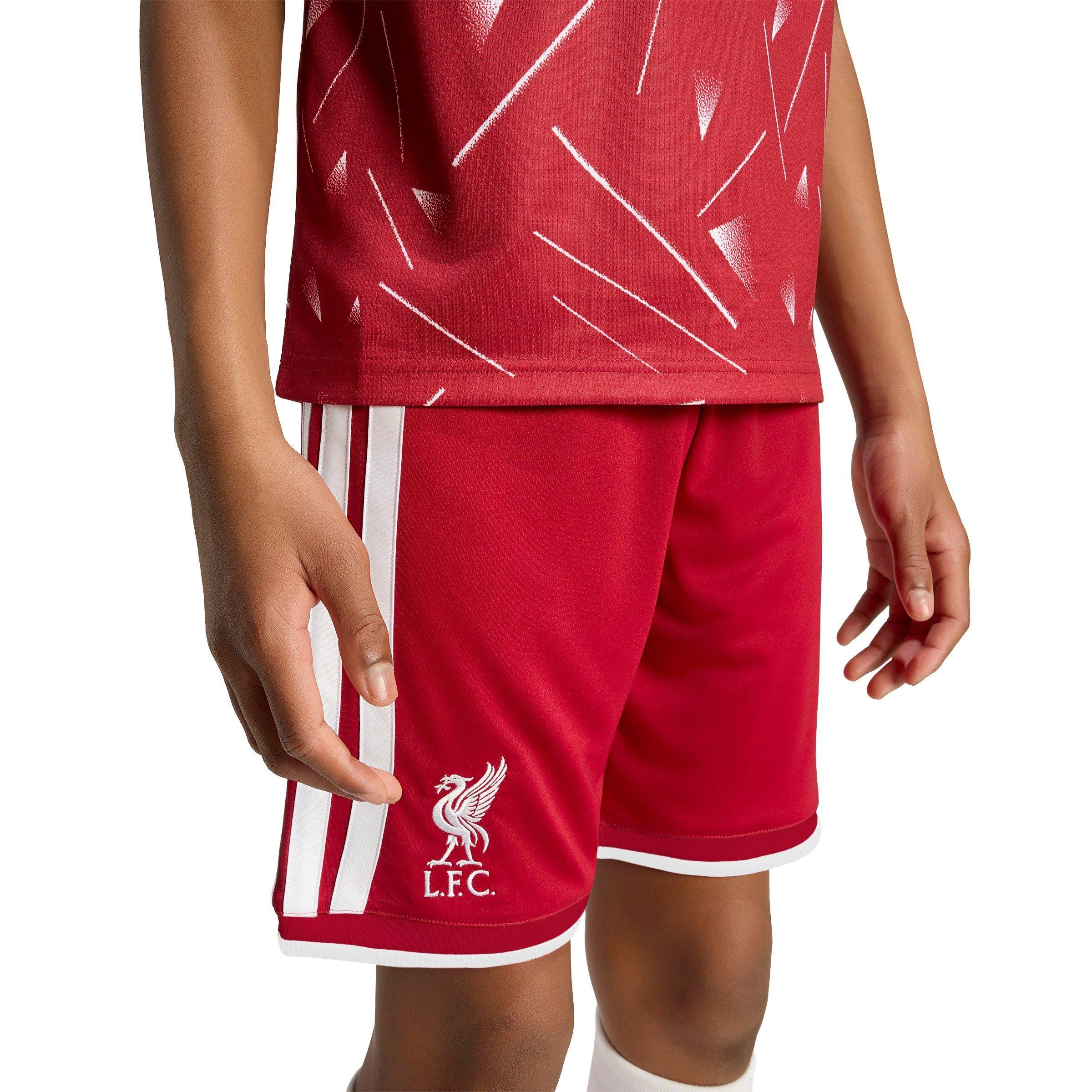 Rot/Weiß - adidas - Liverpool Home Short 2026/27 Juniors - 2