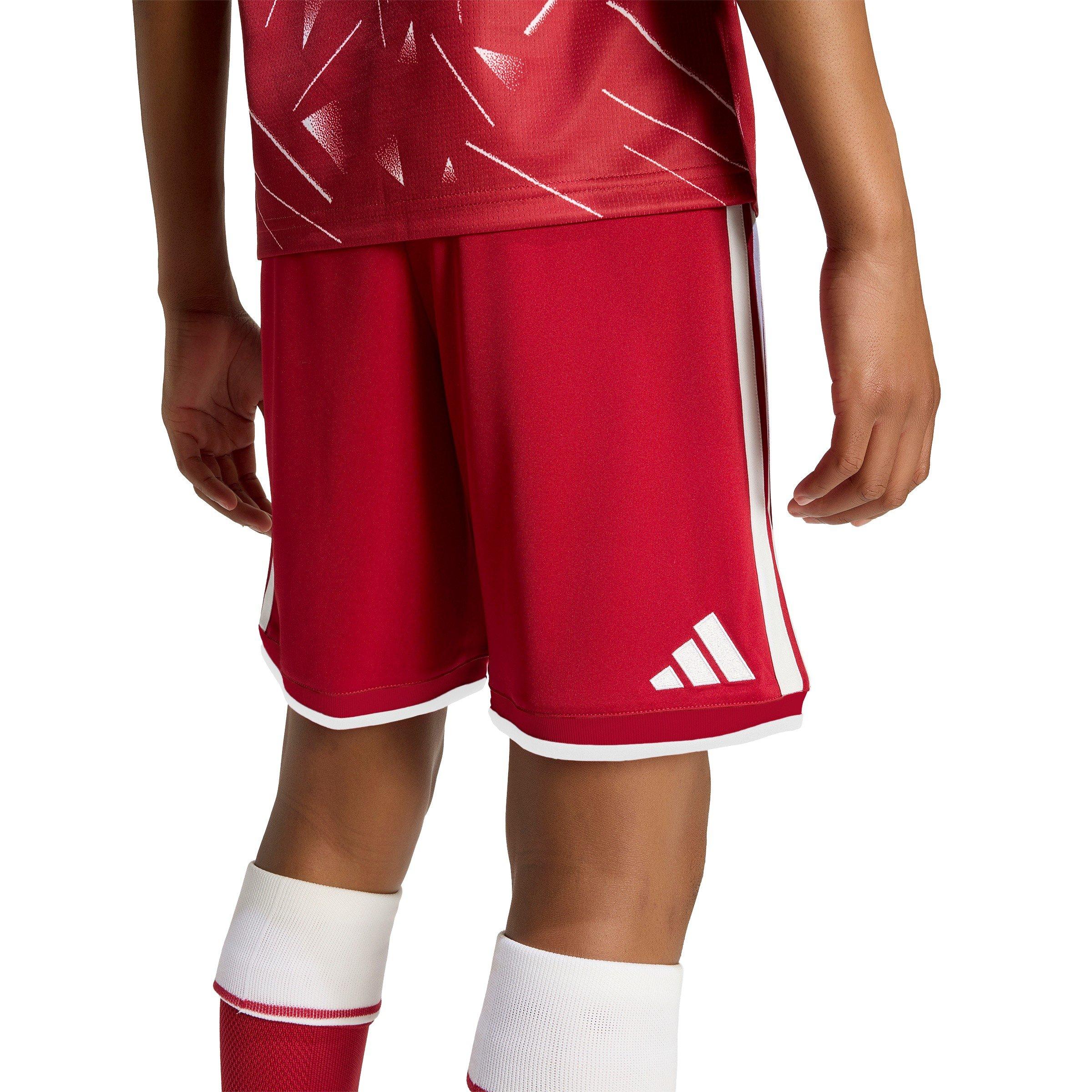 Rot/Weiß - adidas - Liverpool Home Short 2026/27 Juniors - 3