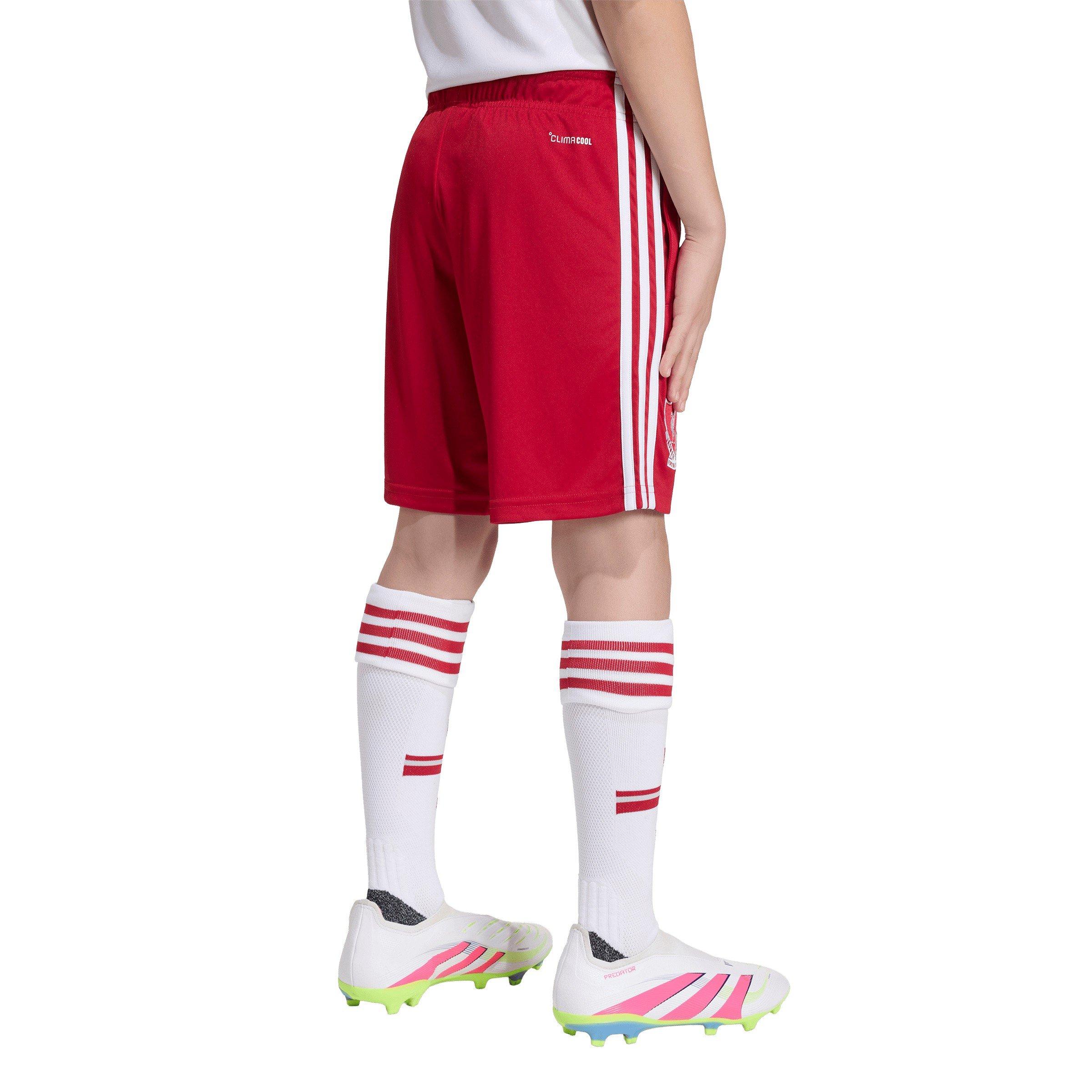 Red/White - adidas - Liverpool Away Short 2026/27 Juniors - 5