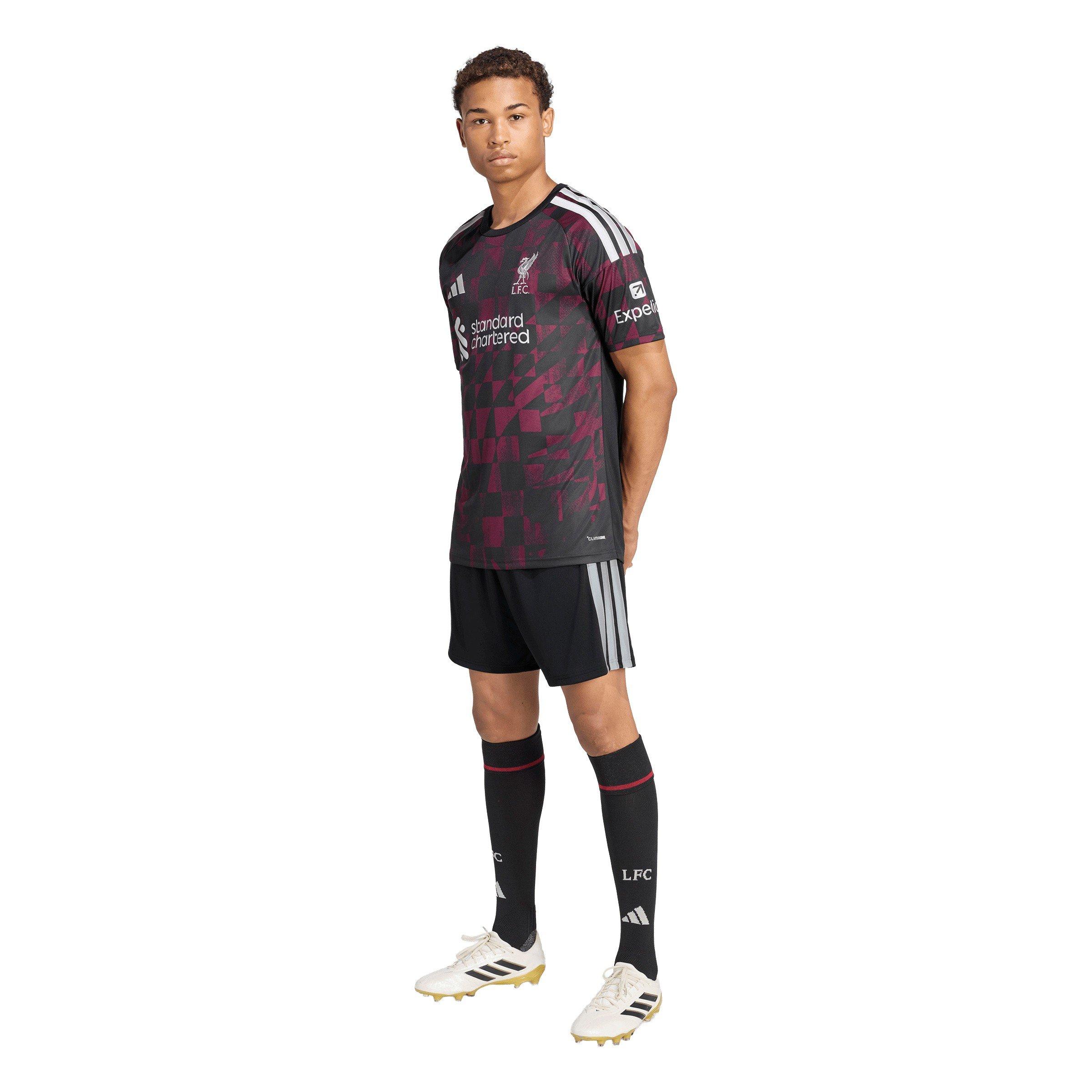Noir/Argent - adidas - Liverpool Third Short 2026/27 Mens - 4