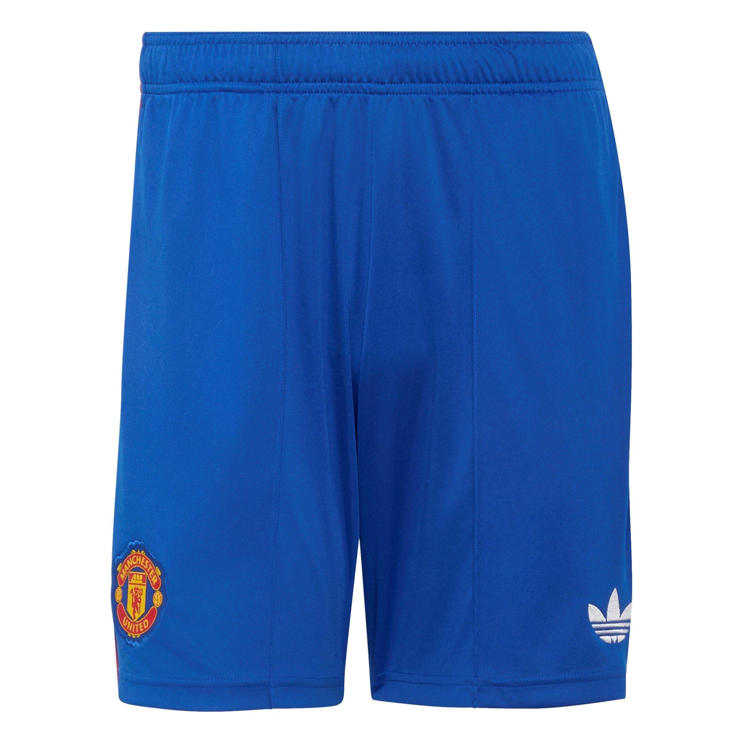 Blue/Red - adidas - Manchester United Away Short 2026/27 Mens - 1