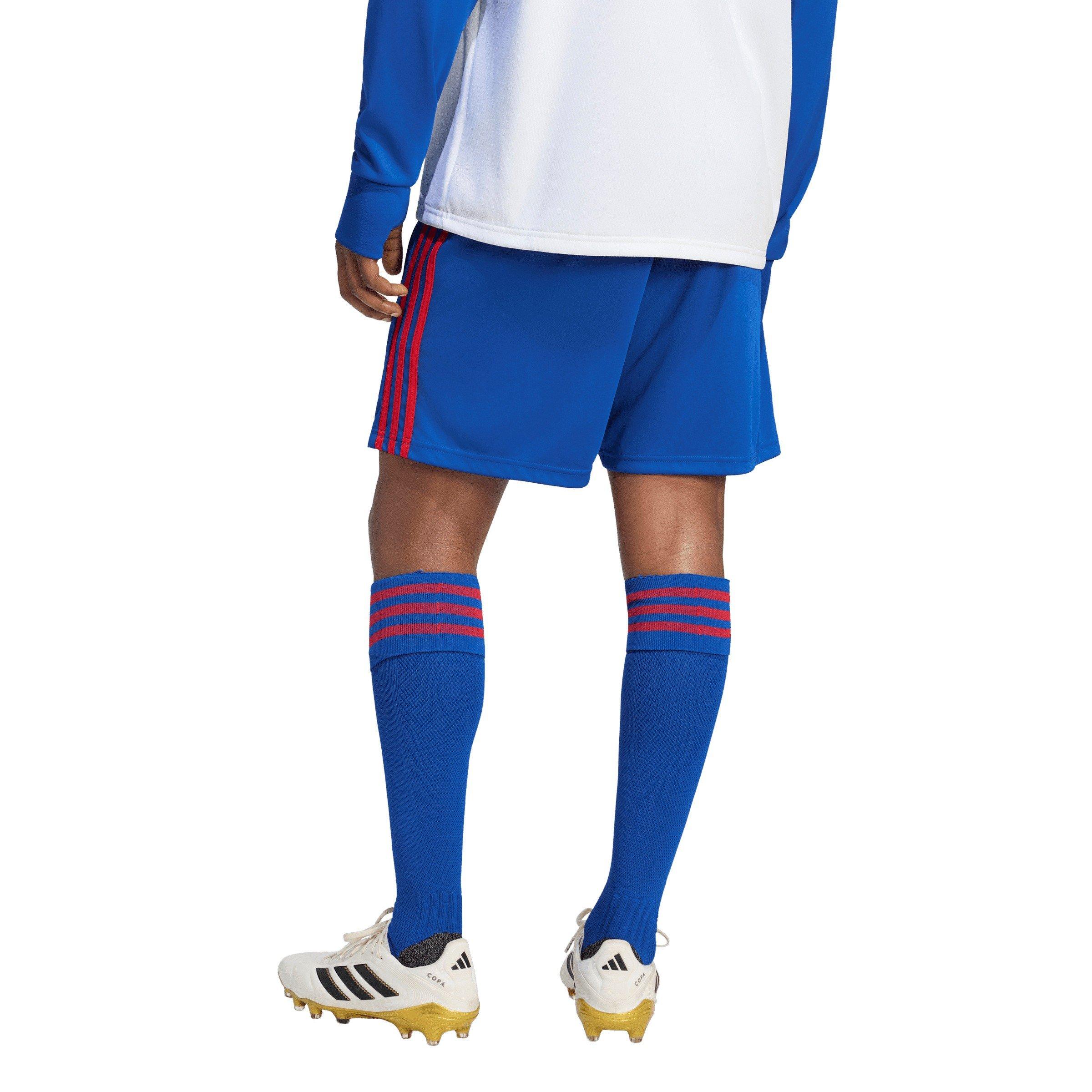 Bleu/Rouge - adidas - Manchester United Away Short 2026/27 Mens - 3