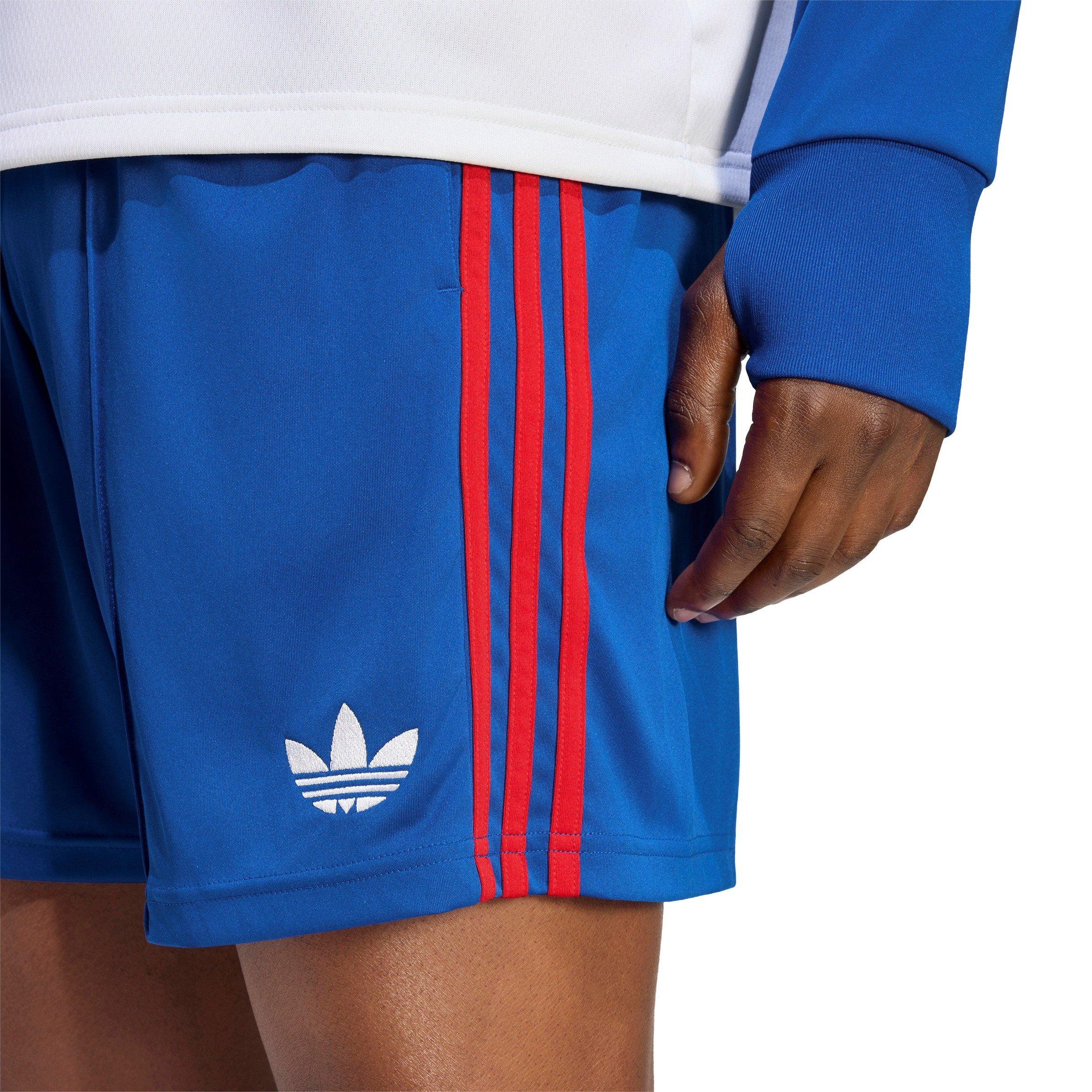 Bleu/Rouge - adidas - Manchester United Away Short 2026/27 Mens - 4