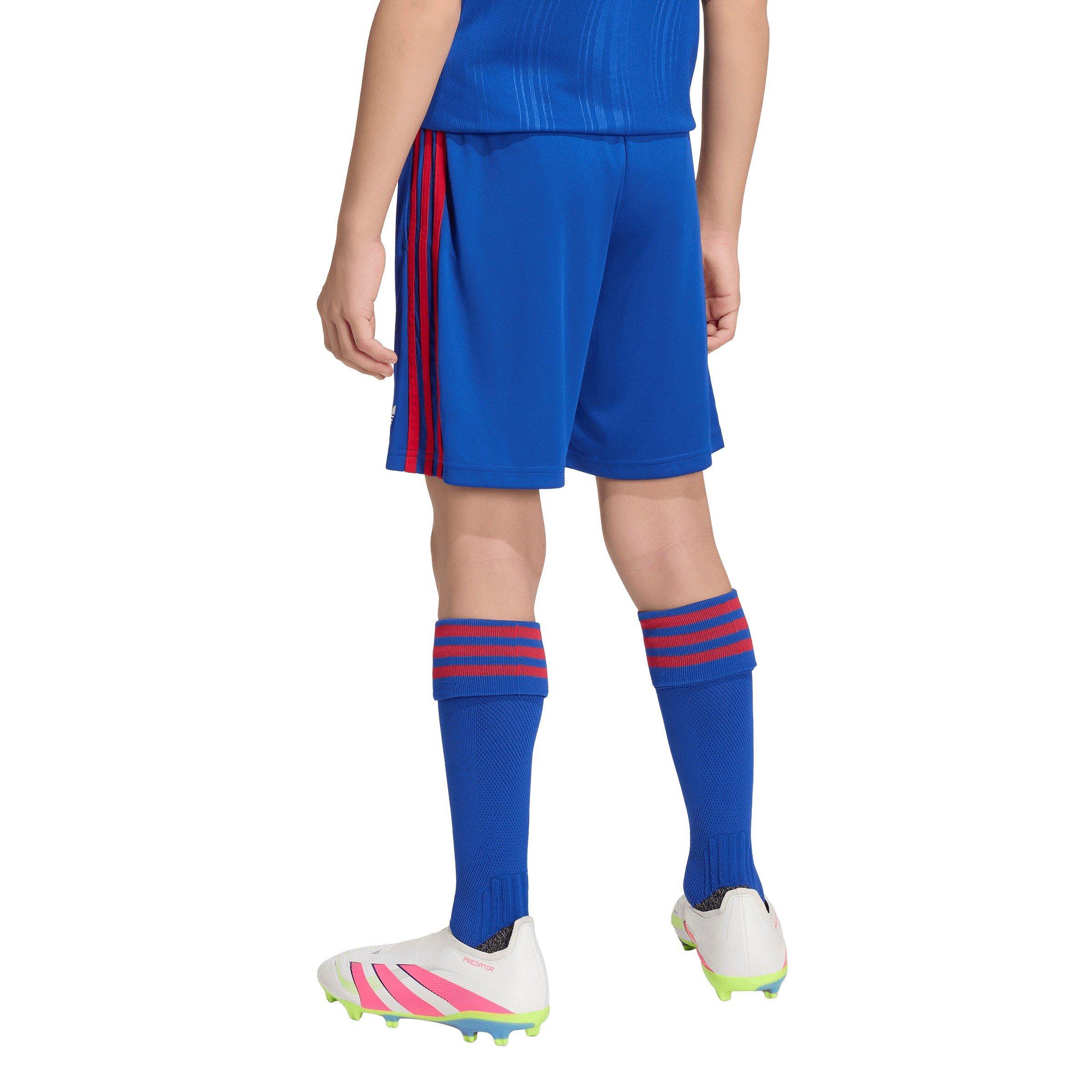 Bleu/Rouge - adidas - Manchester United Away Short 2026/27 Juniors - 5