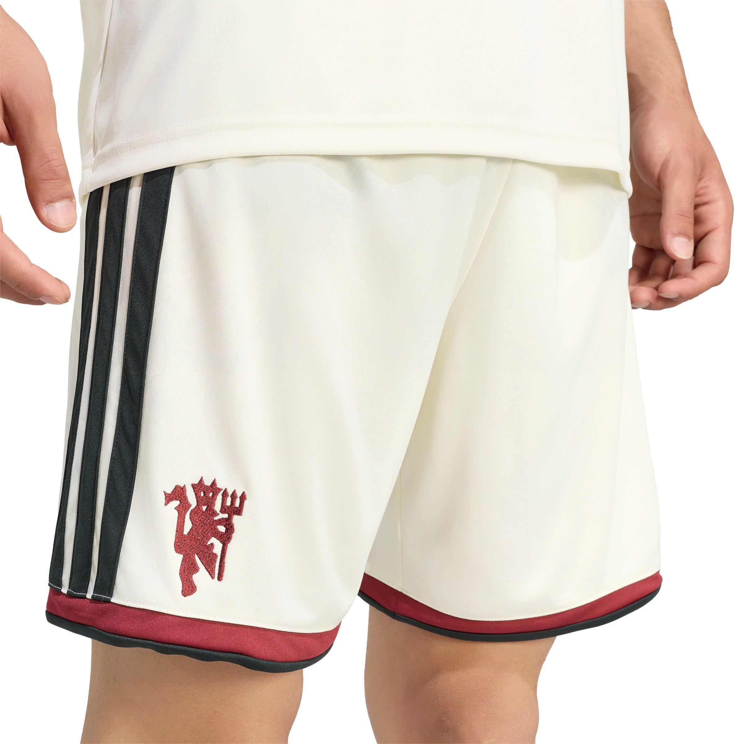 Wit/Rood - adidas - Manchester United Third Short 2026/27 Mens - 4