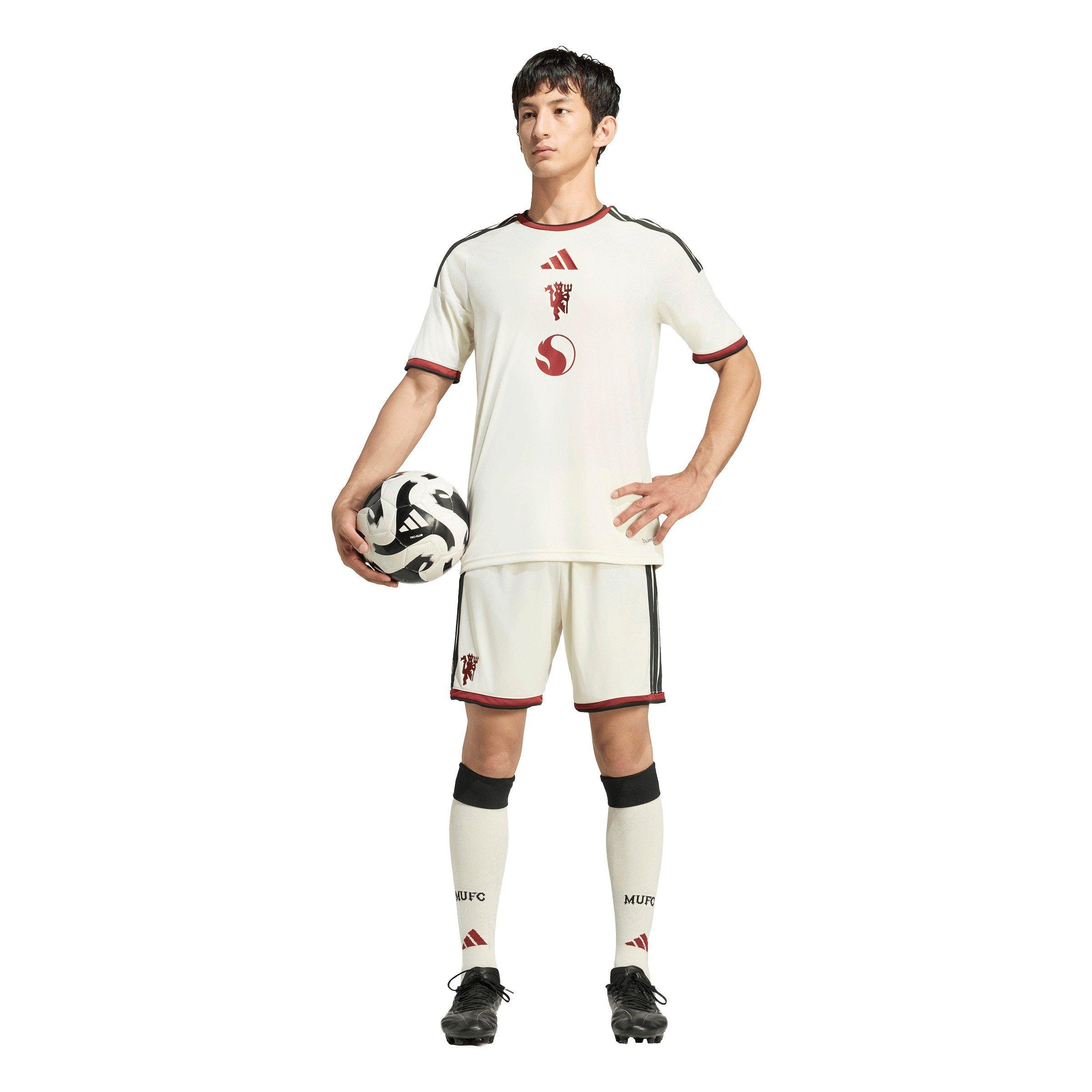 Wit/Rood - adidas - Manchester United Third Short 2026/27 Mens - 6