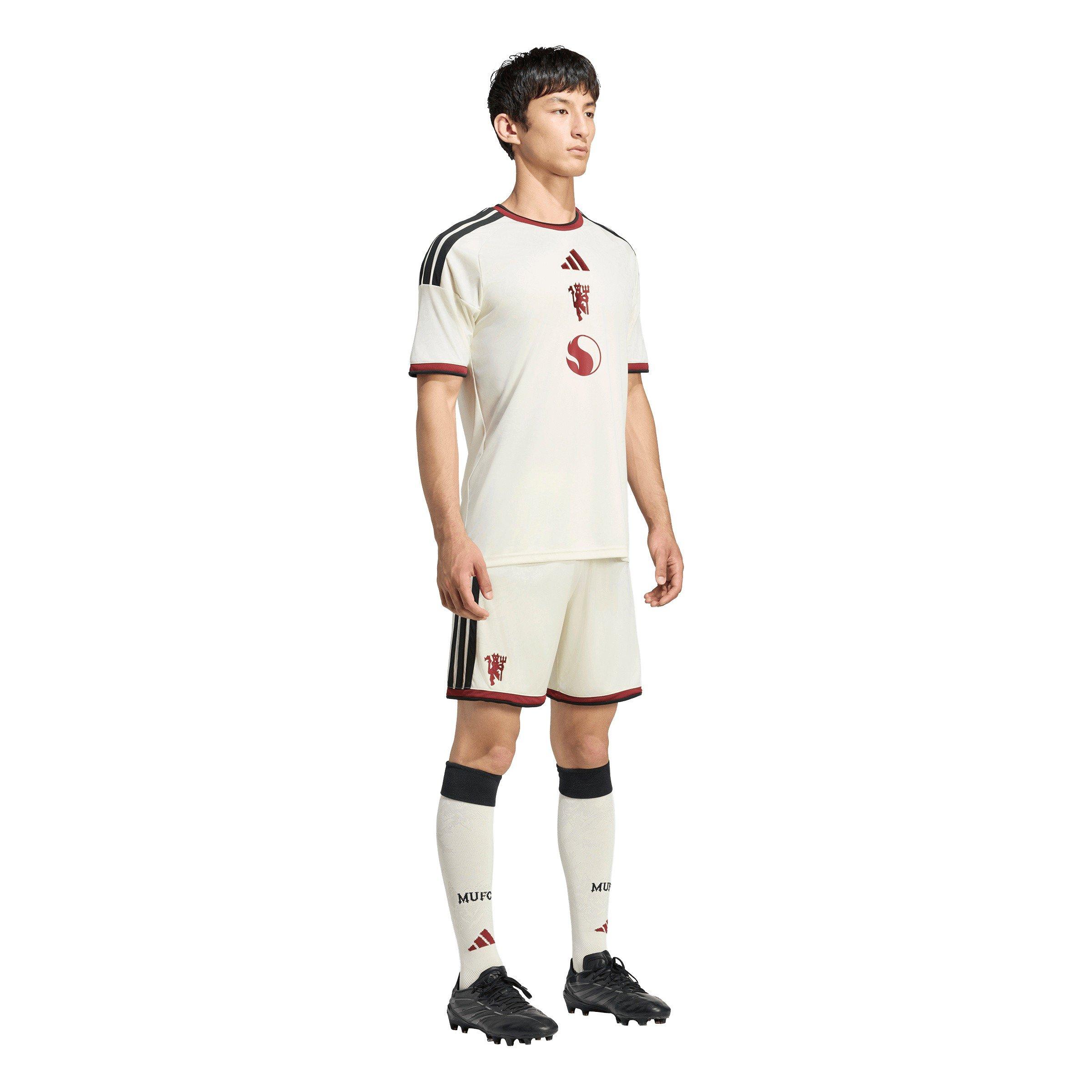 Wit/Rood - adidas - Manchester United Third Short 2026/27 Mens - 7