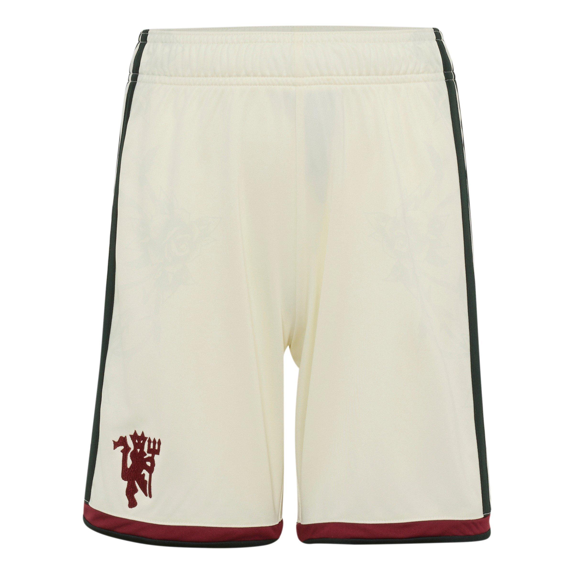 White/Red - adidas - Manchester United Third Short 2026/27 Juniors - 1