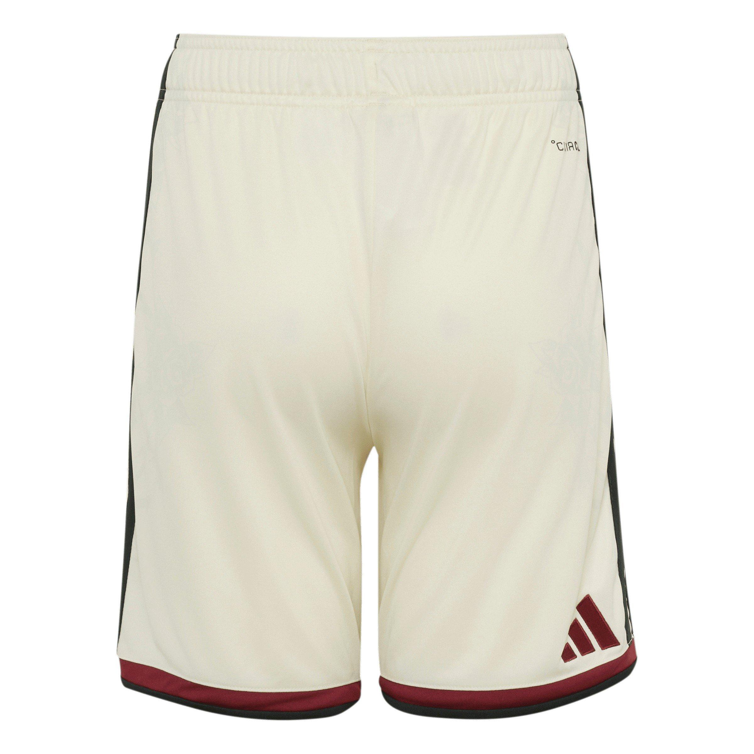 White/Red - adidas - Manchester United Third Short 2026/27 Juniors - 2