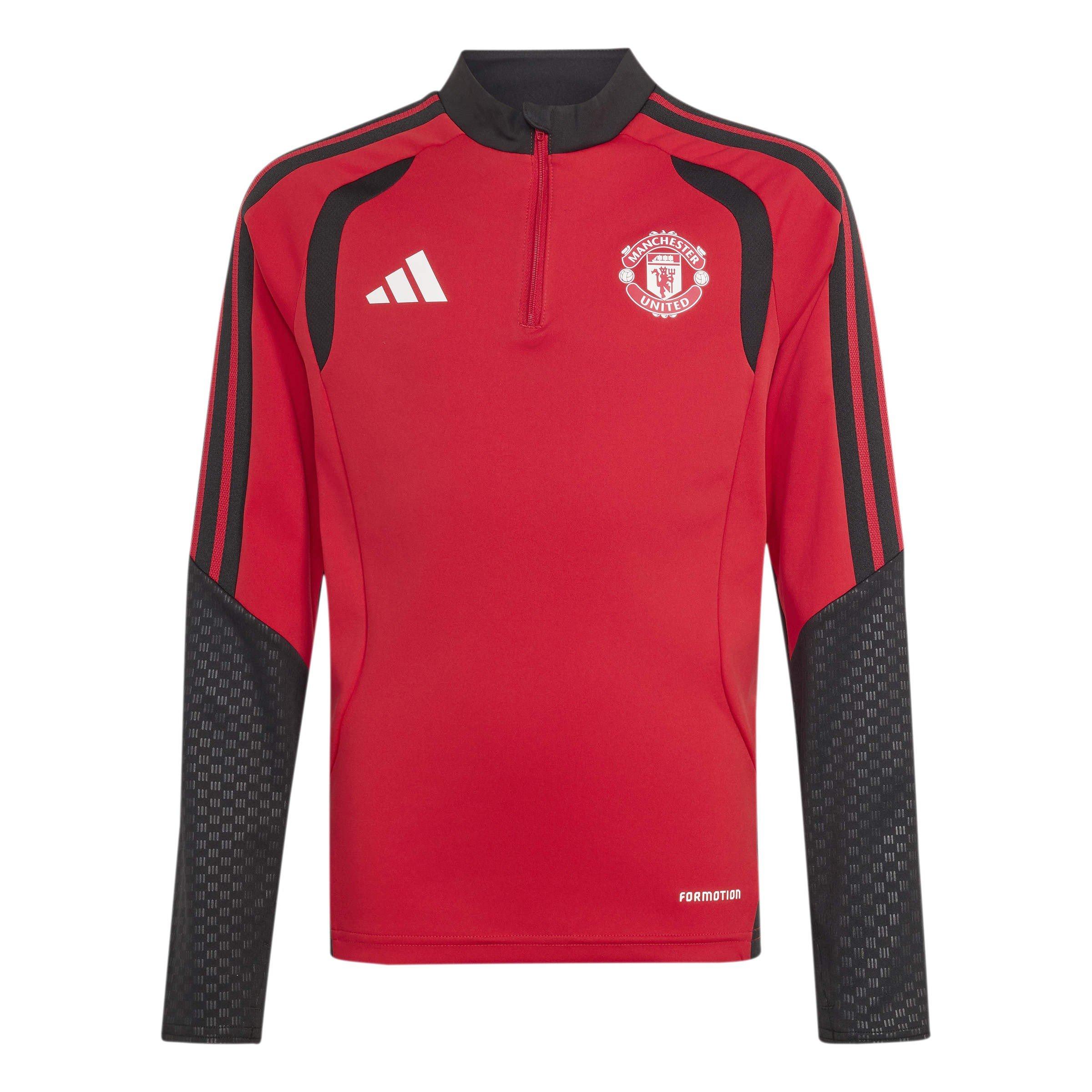 Rosso/Nero - adidas - Manchester United Training Drill Top 2026/27 Juniors - 1