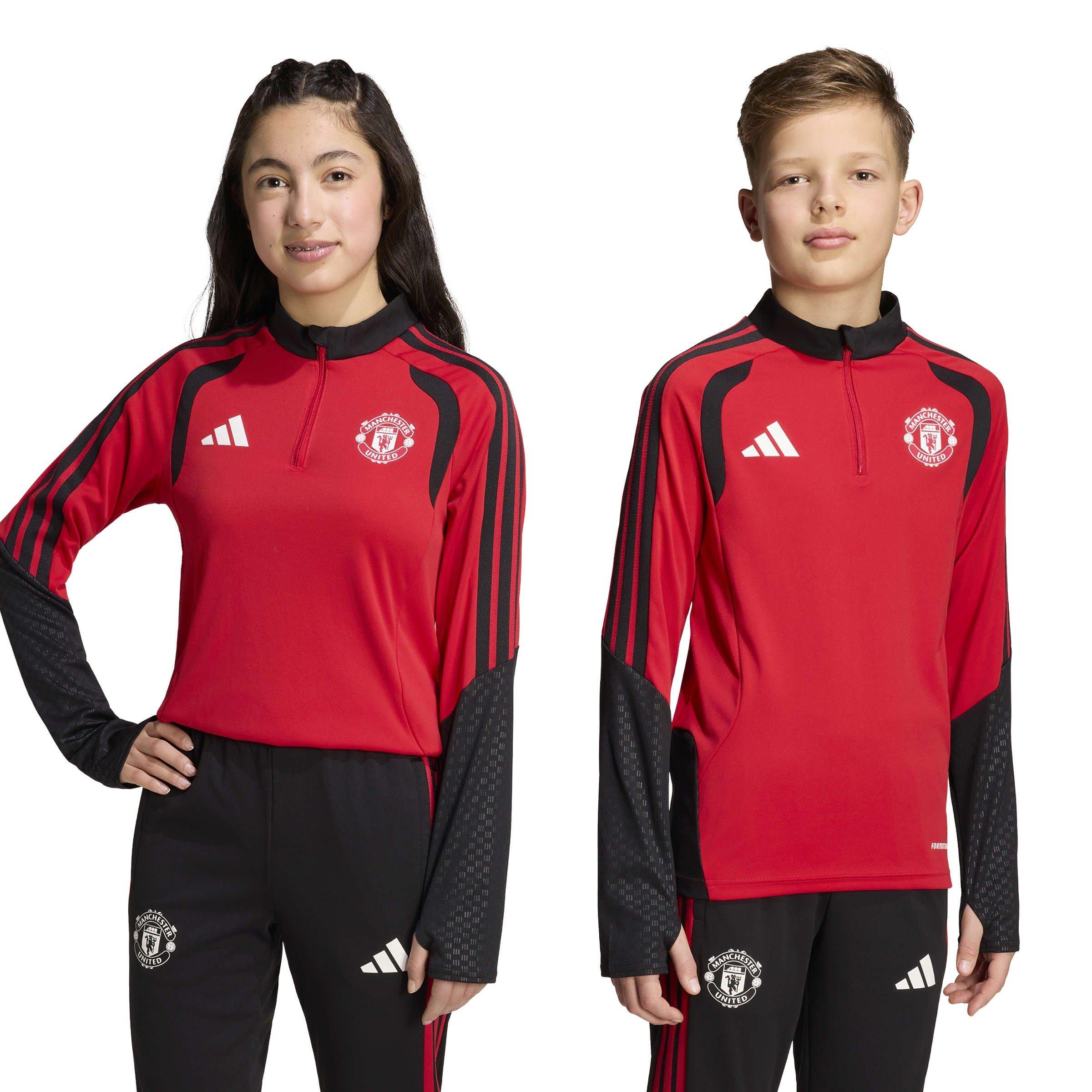 Rosso/Nero - adidas - Manchester United Training Drill Top 2026/27 Juniors - 2