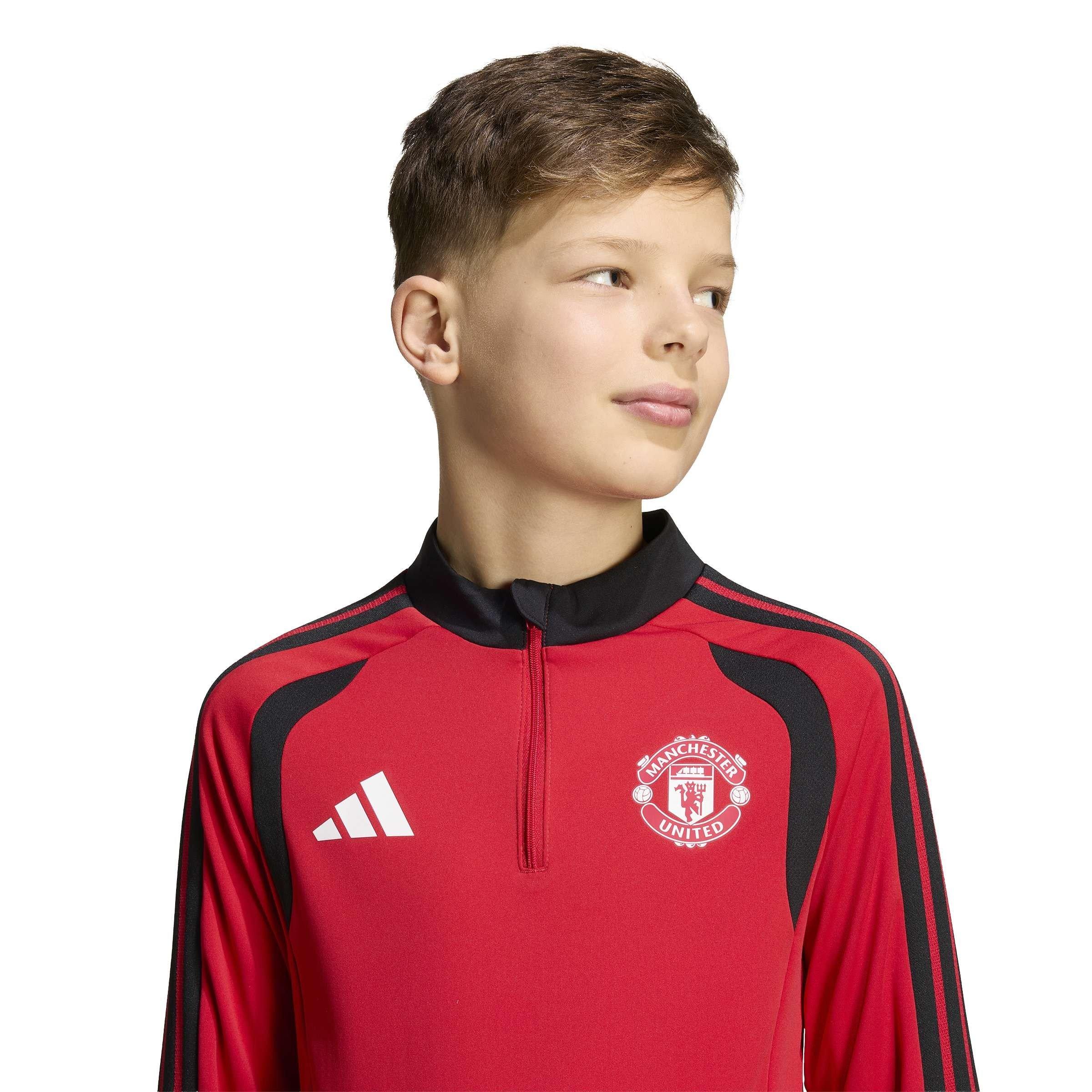 Rosso/Nero - adidas - Manchester United Training Drill Top 2026/27 Juniors - 6
