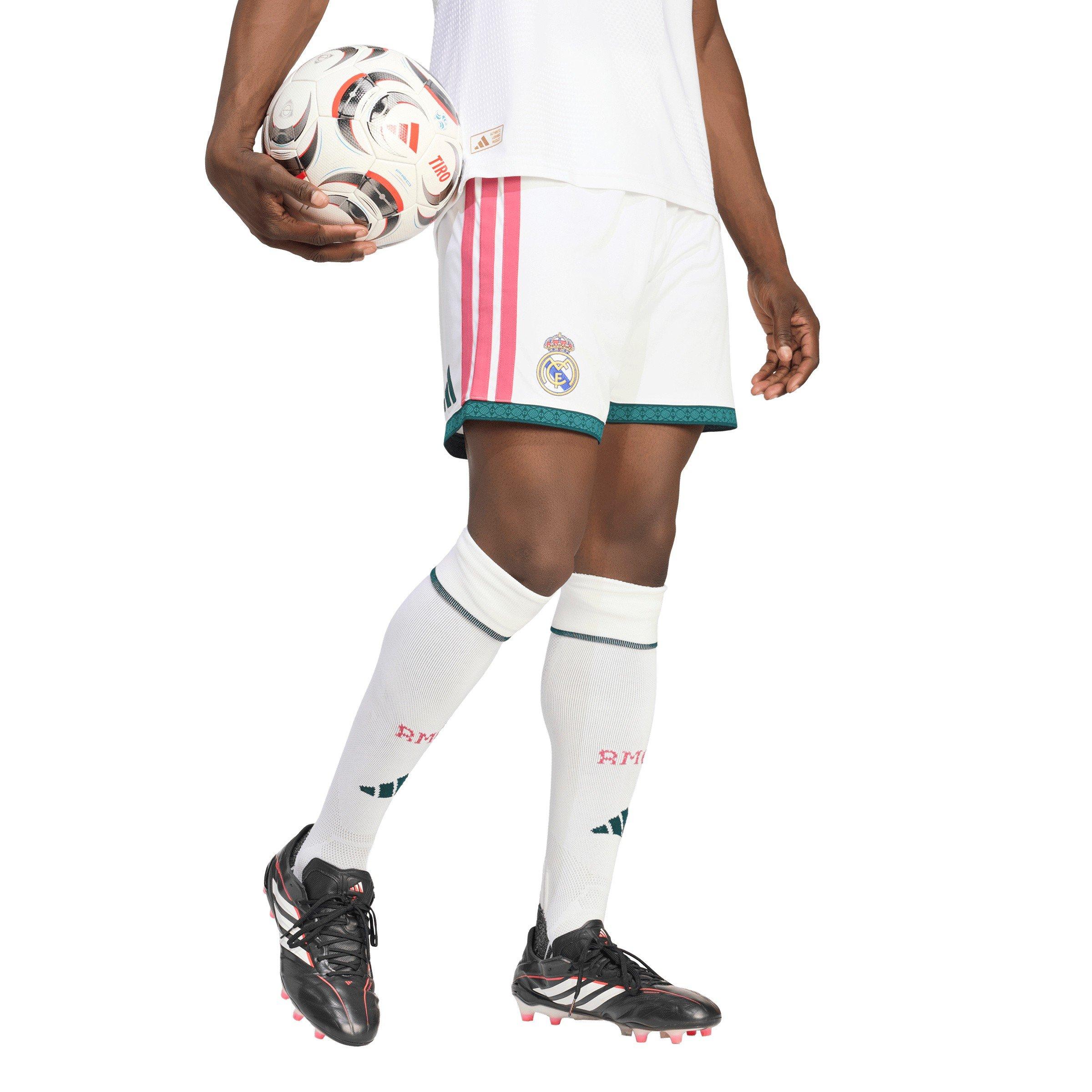 Blanc/Vert - adidas - Real Madrid Home Short 2026/27 Mens - 2