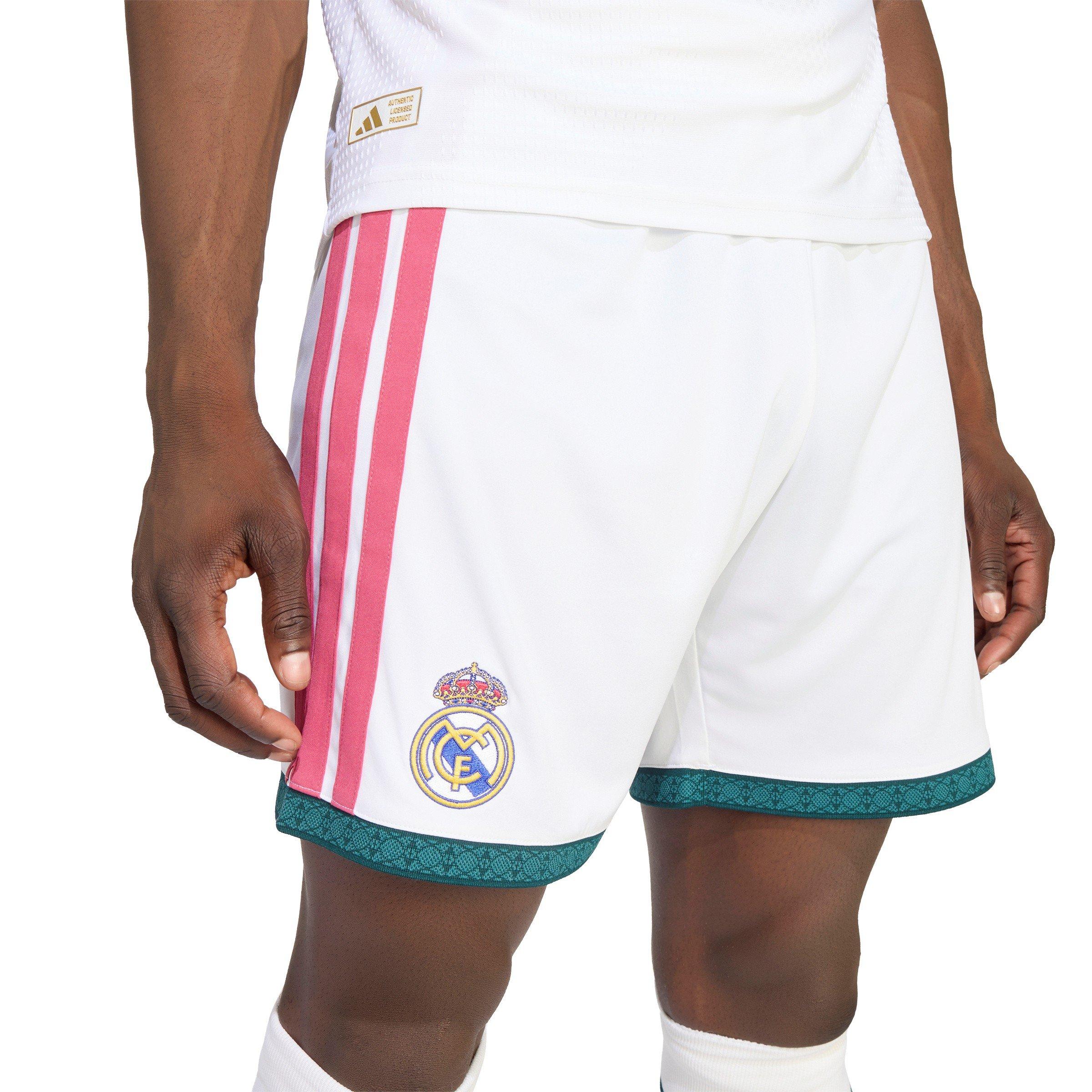 Blanc/Vert - adidas - Real Madrid Home Short 2026/27 Mens - 4