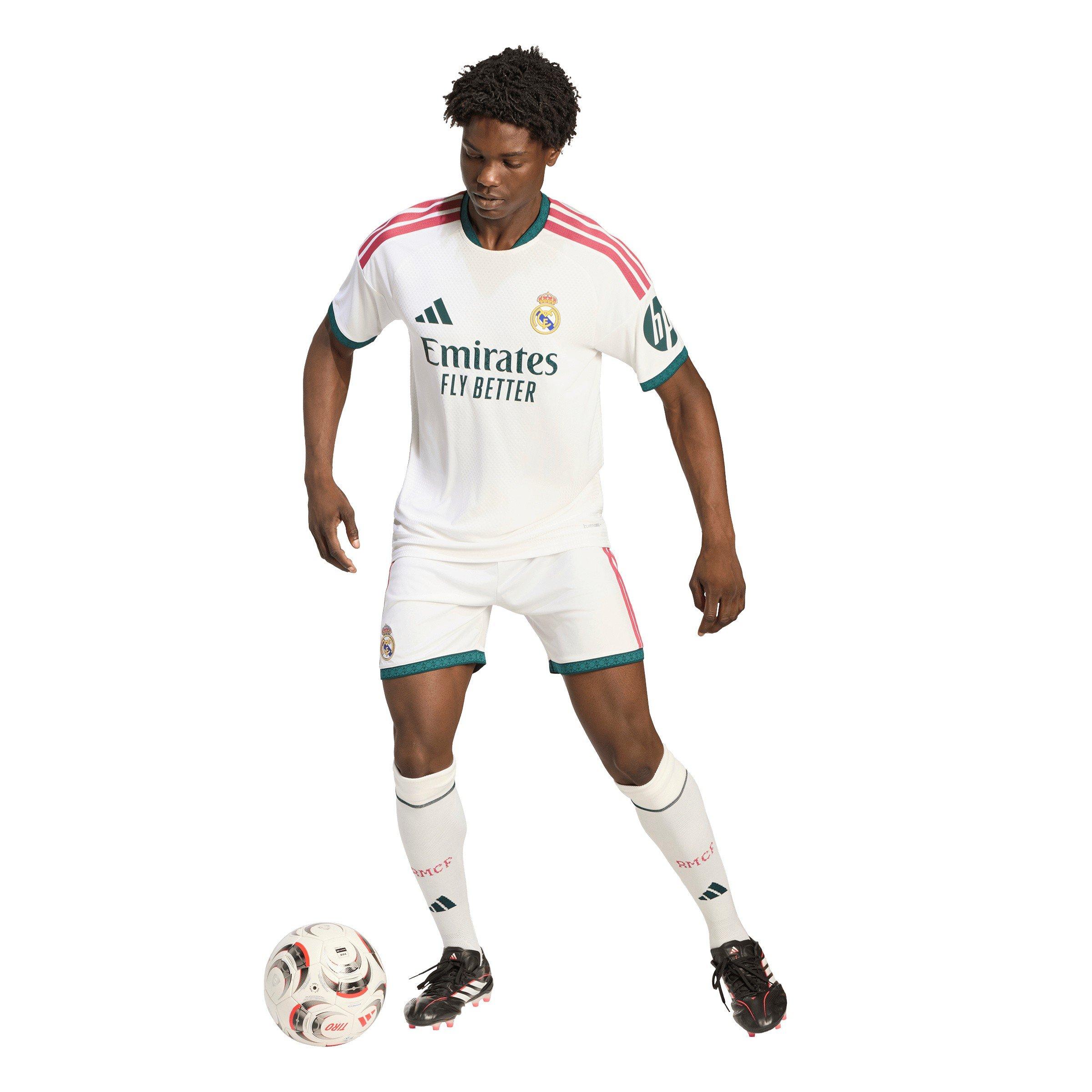 Blanc/Vert - adidas - Real Madrid Home Short 2026/27 Mens - 6