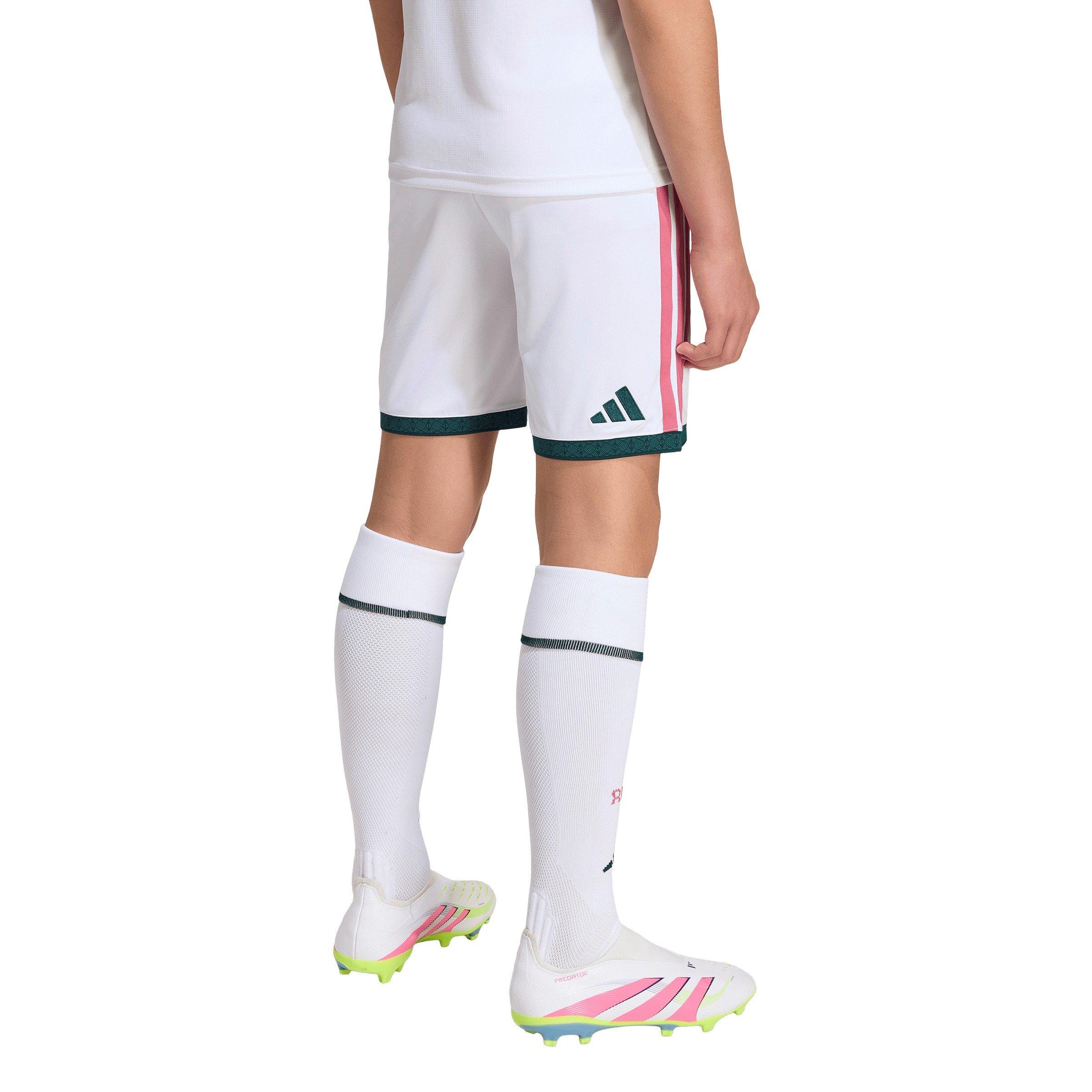 Wit/Groen - adidas - Real Madrid Home Short 2026/27 Juniors - 5